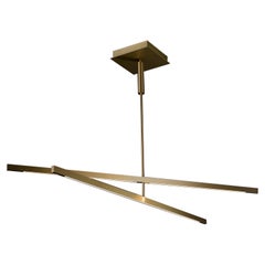 Douglas Fanning, Mobile 2 Tier, Contemporary Brass Ceiling Light, US, 2020