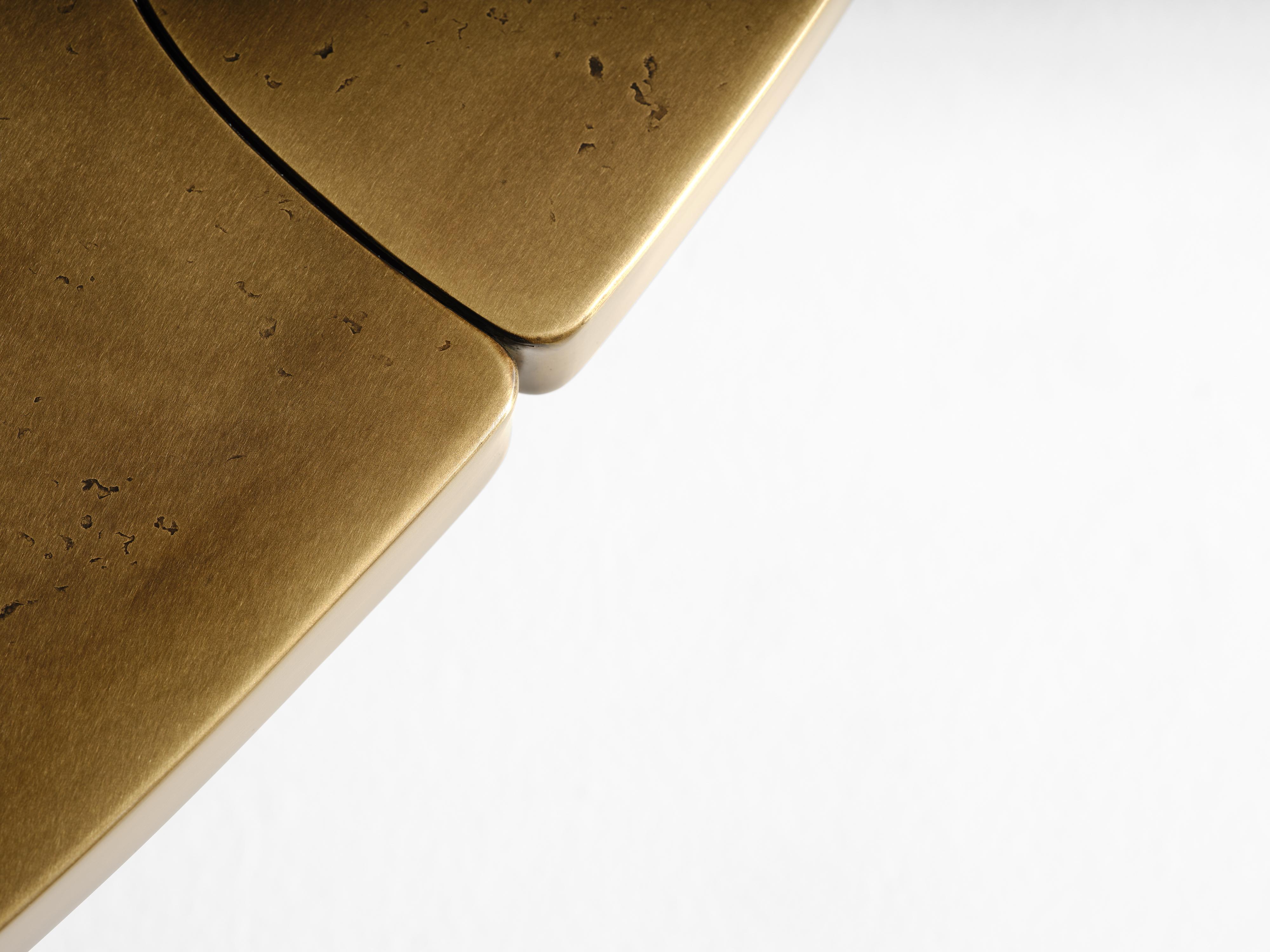 Américain Table basse modulaire patinée Pangaea de Douglas Fanning, États-Unis, 2023 en vente