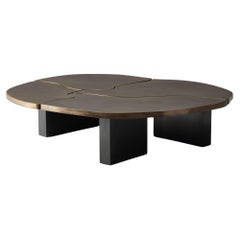 Douglas Fanning, Pangaea, Patinated Modular Coffee Table, United States, 2023