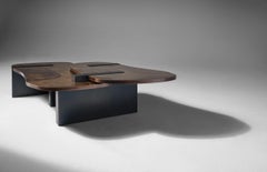 Douglas Fanning, Rubble Outcrop II, tavolino in bronzo, Stati Uniti, 2020