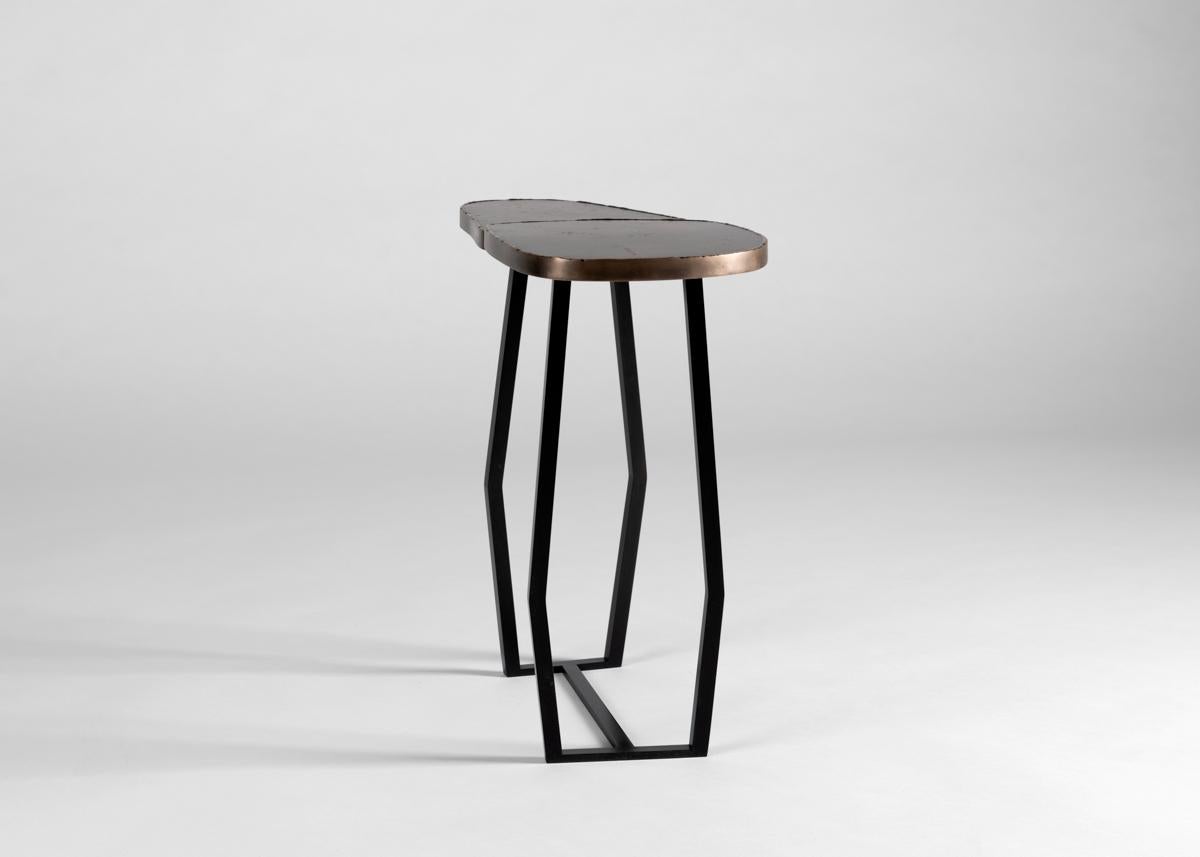 Douglas Fanning, Anthropod, Conjoining Bronze Cocktail Tables, US, 2020 Excellent état - En vente à New York, NY