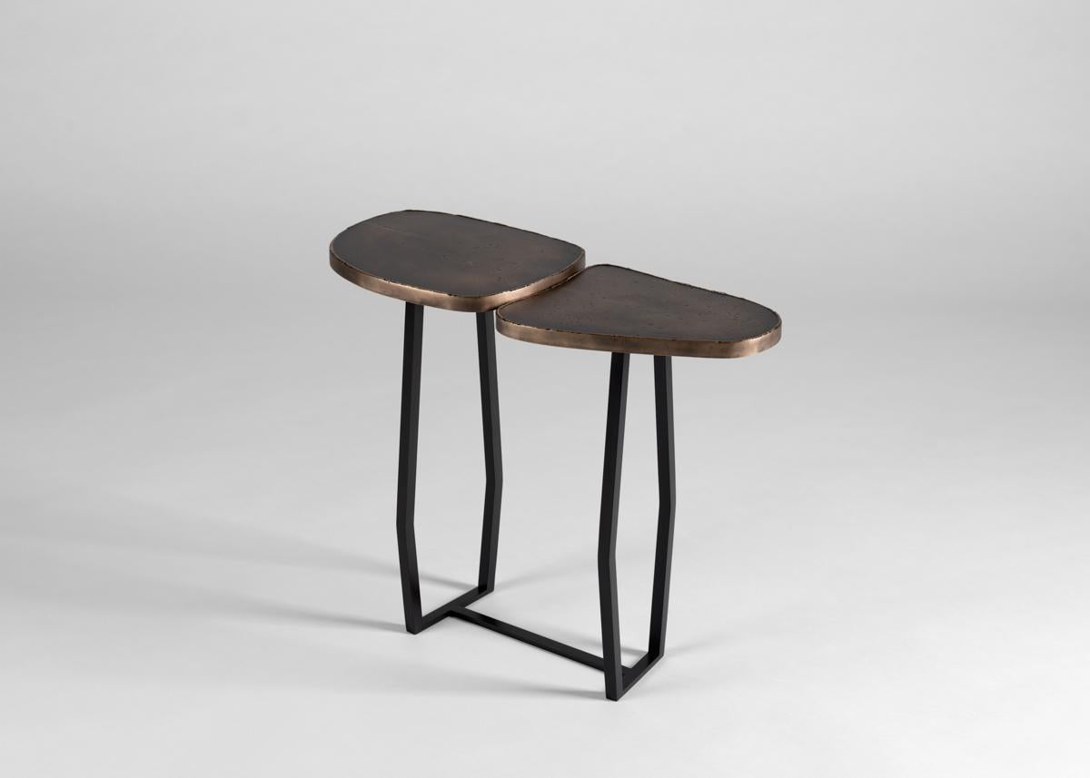 Laiton Douglas Fanning, Anthropod, Conjoining Bronze Cocktail Tables, US, 2020 en vente