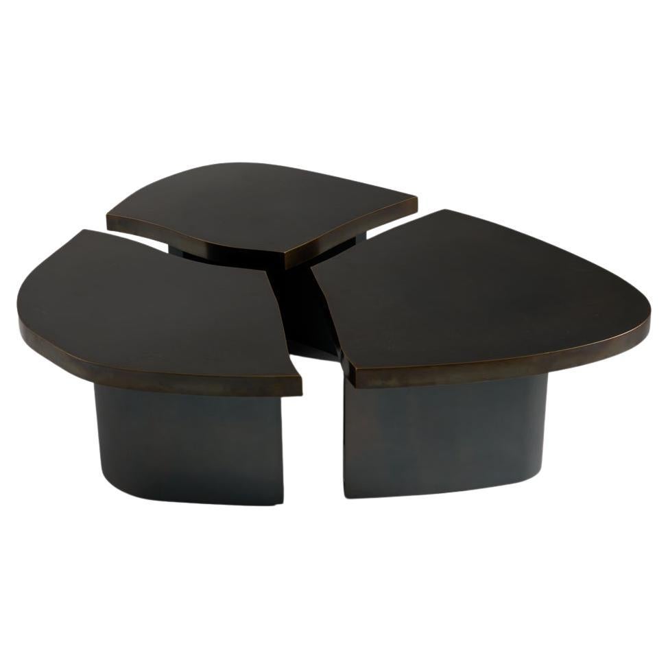 Table basse modulaire « Clover » de Douglas Fanning, Trefle, États-Unis, 2020