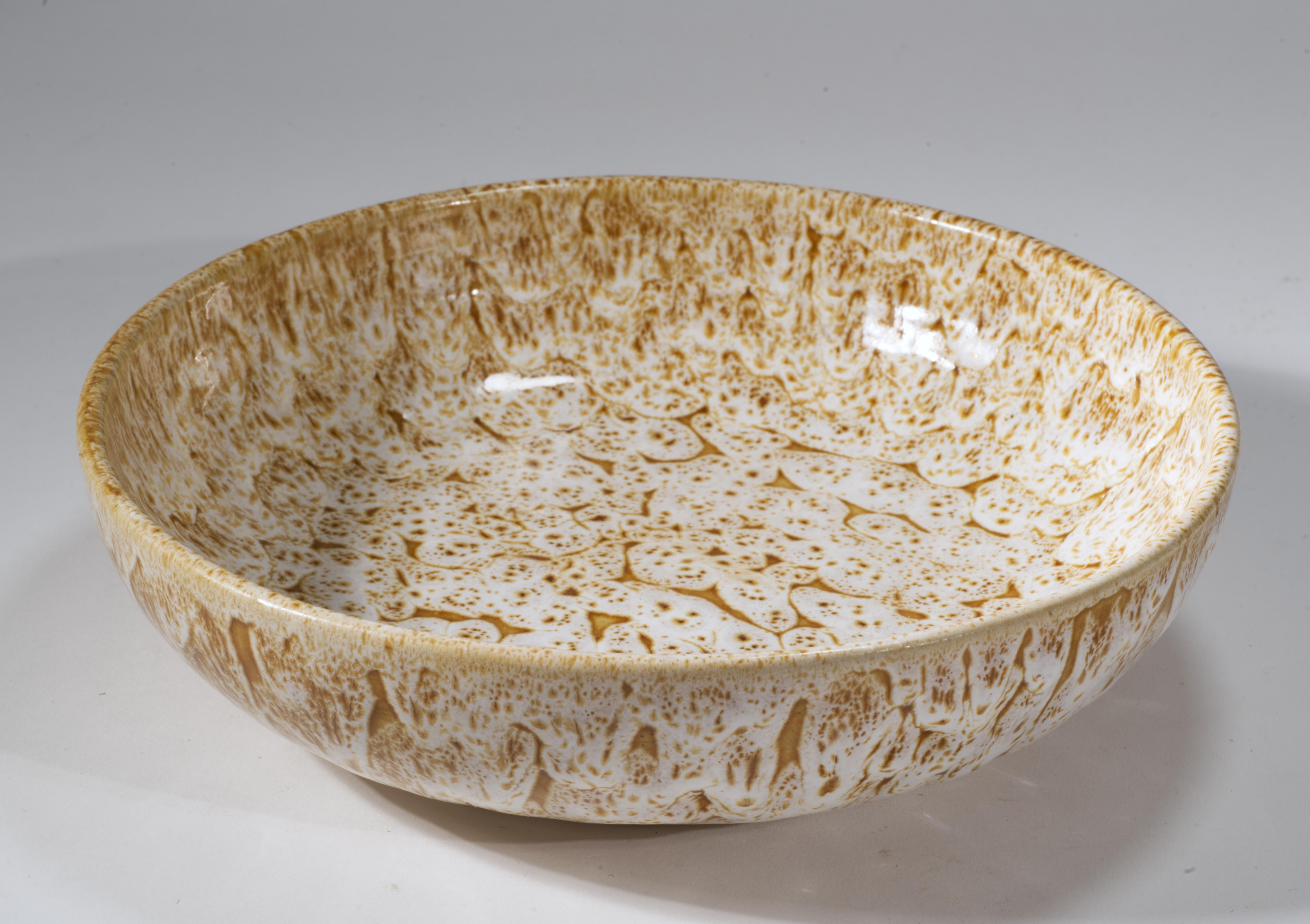 Douglas Ferguson für Pigeon Forge Crater Glasurschale #2, American Studio Pottery (Moderne der Mitte des Jahrhunderts) im Angebot