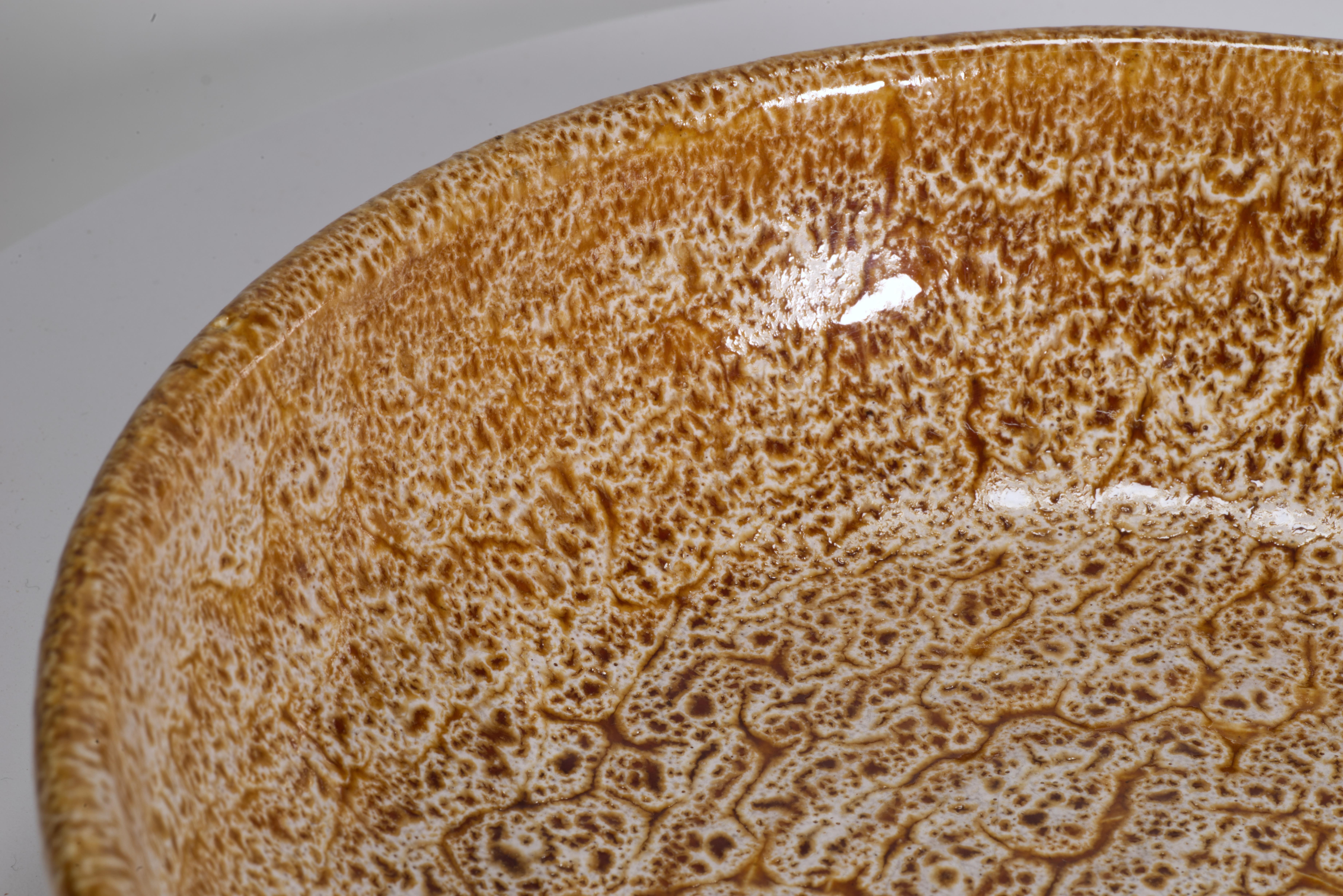 Douglas Ferguson für Pigeon Forge Crater Glasurschale #3, American Studio Pottery (amerikanisch) im Angebot