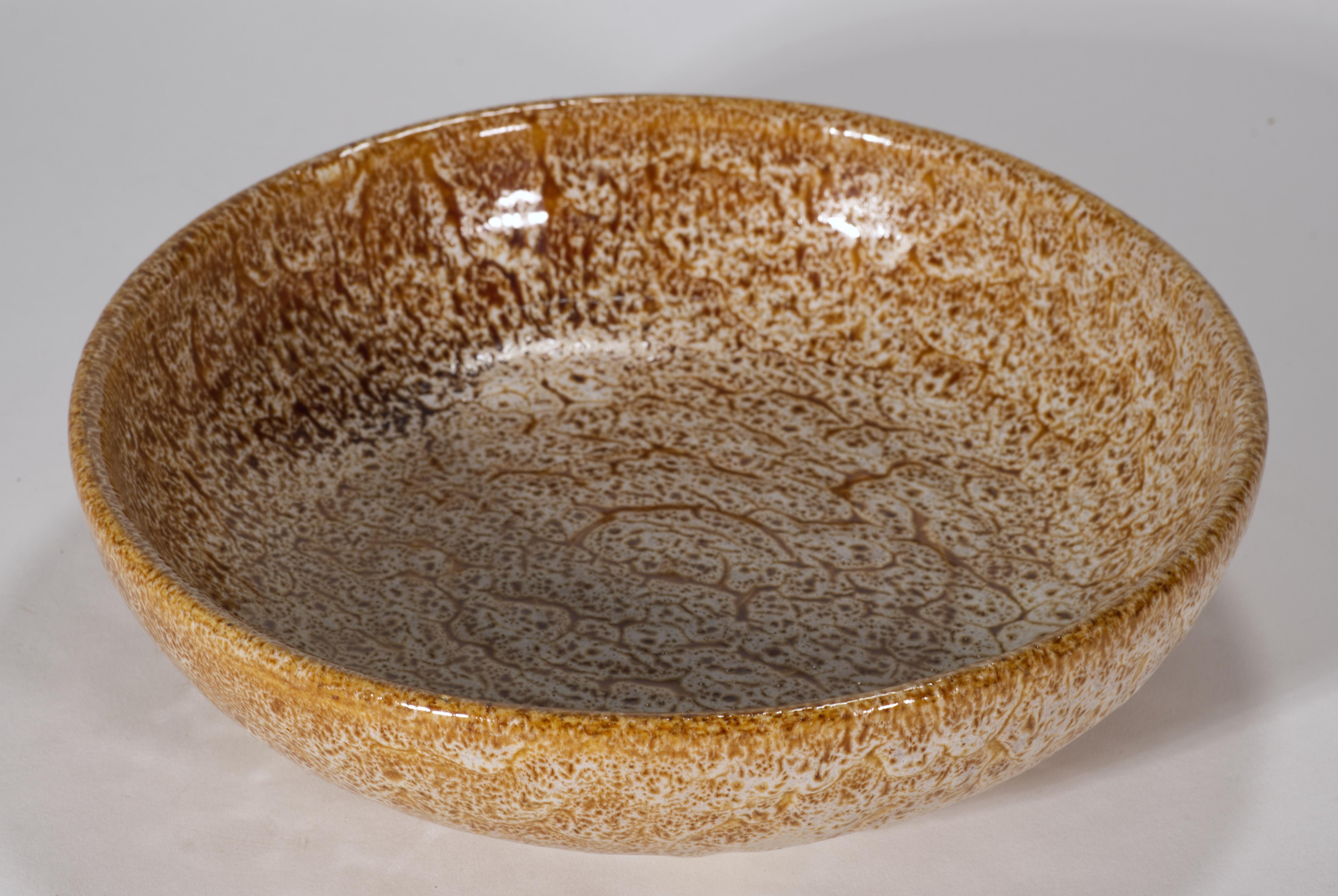 Douglas Ferguson für Pigeon Forge Crater Glasurschale #3, American Studio Pottery (20. Jahrhundert) im Angebot