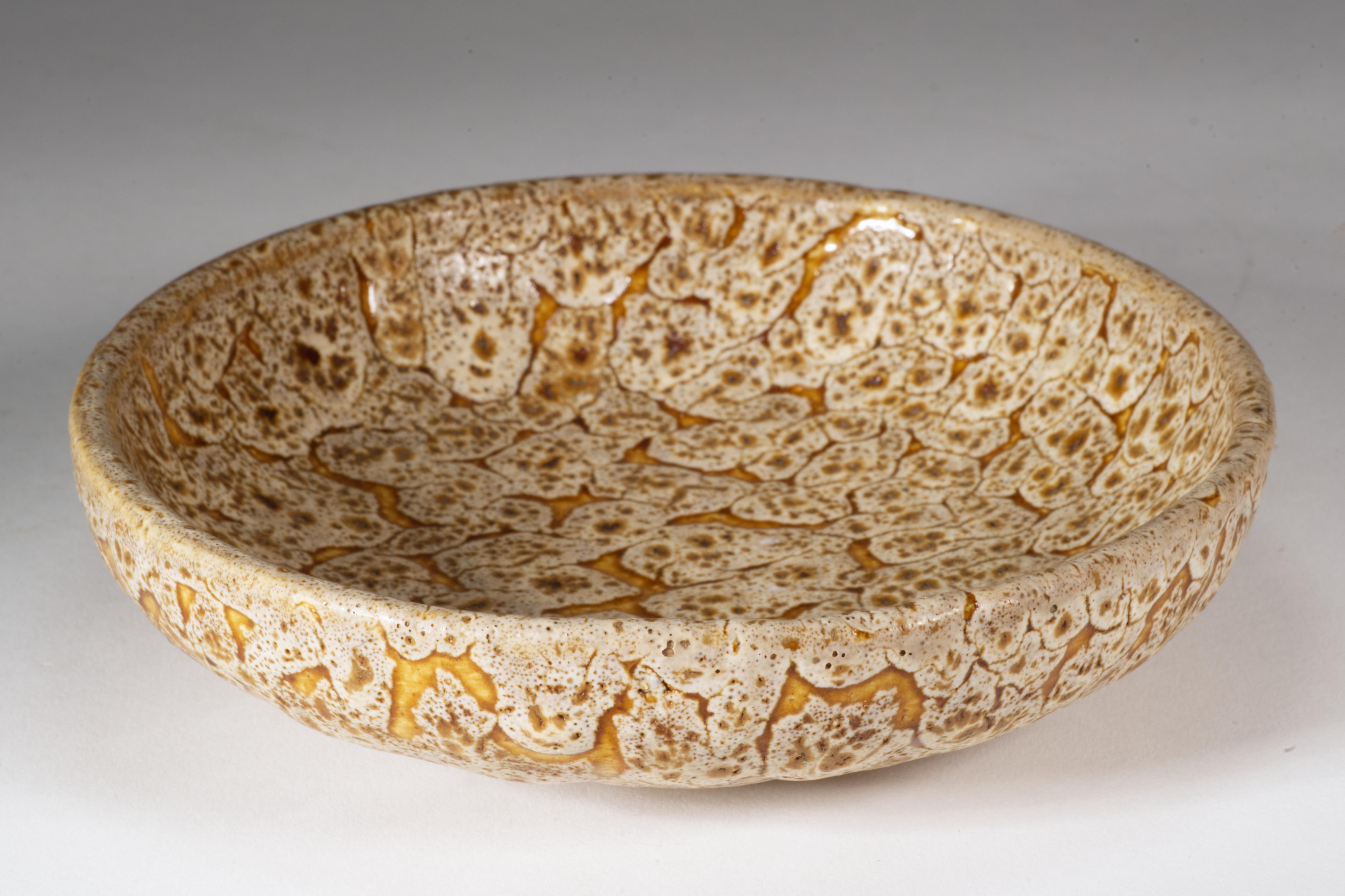 Bol à glaçure Crater n°4 de Douglas Ferguson pour Pigeon Forge, American Studio Pottery en vente 1