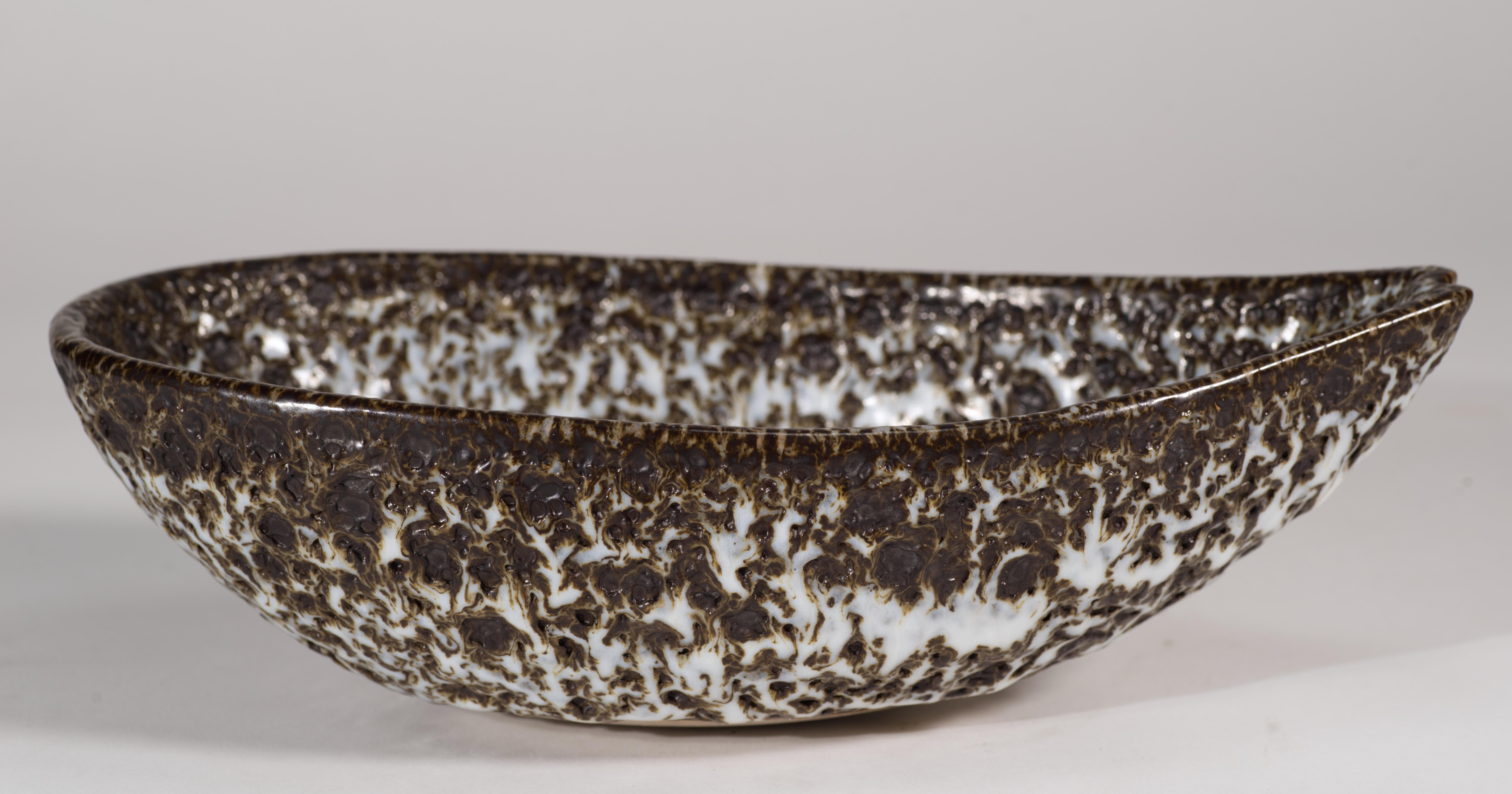 Douglas Ferguson for Pigeon Forge Crater Glaze Bowl #5, American Studio Pottery For Sale 3
