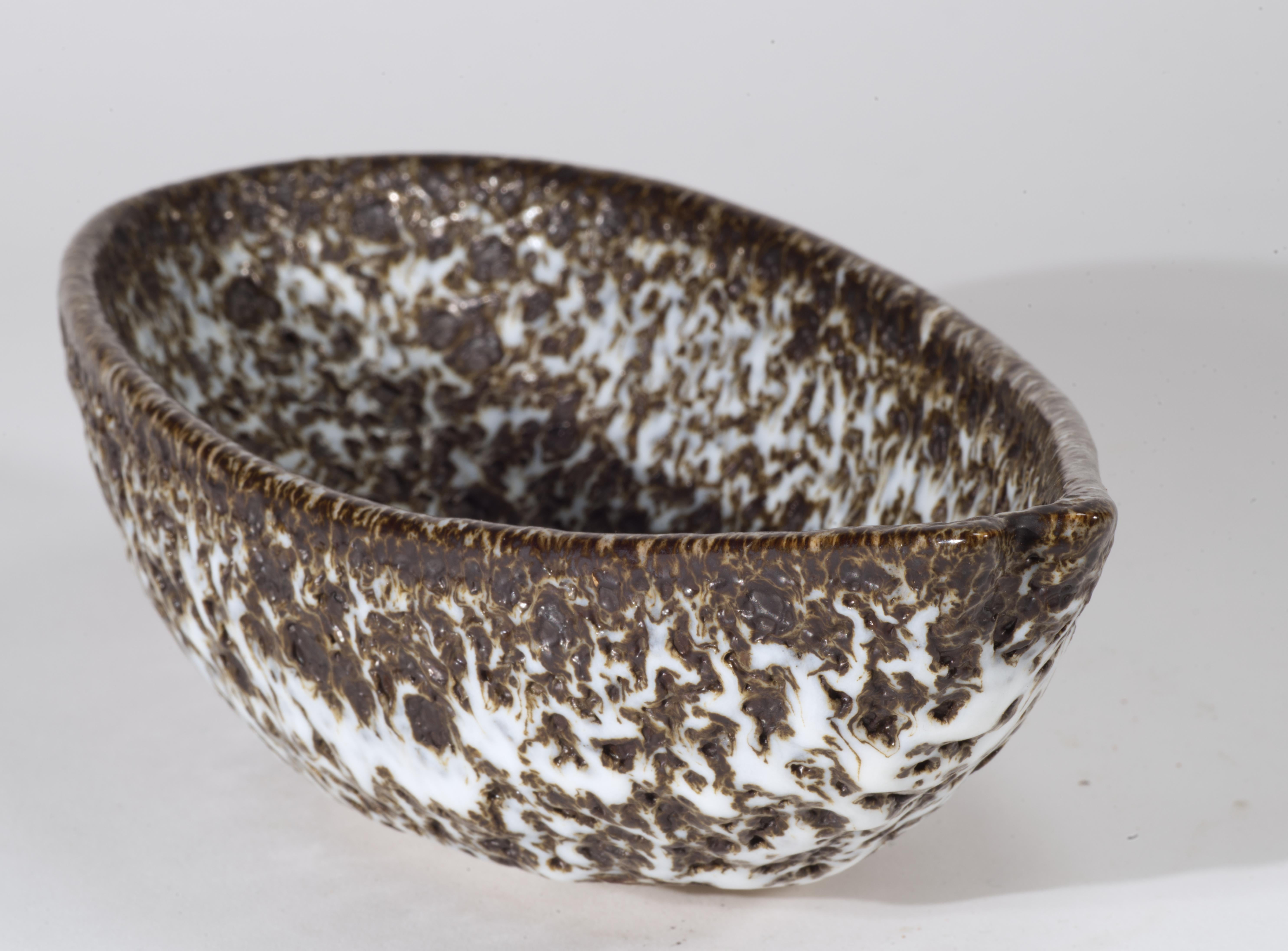 Douglas Ferguson for Pigeon Forge Crater Glaze Bowl #5, American Studio Pottery For Sale 2