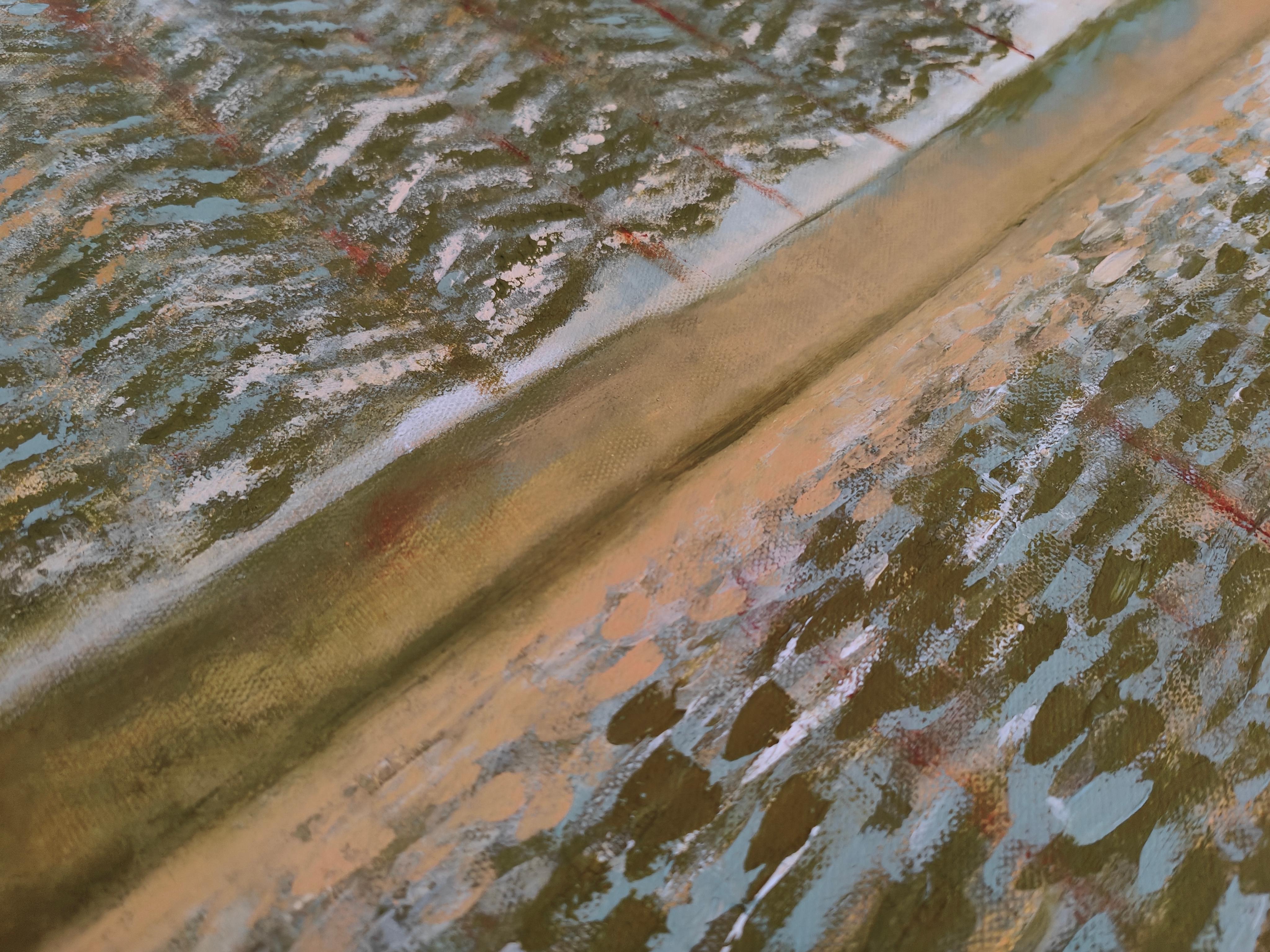 Go with the Flow - Painting de  Douglas Findlay
