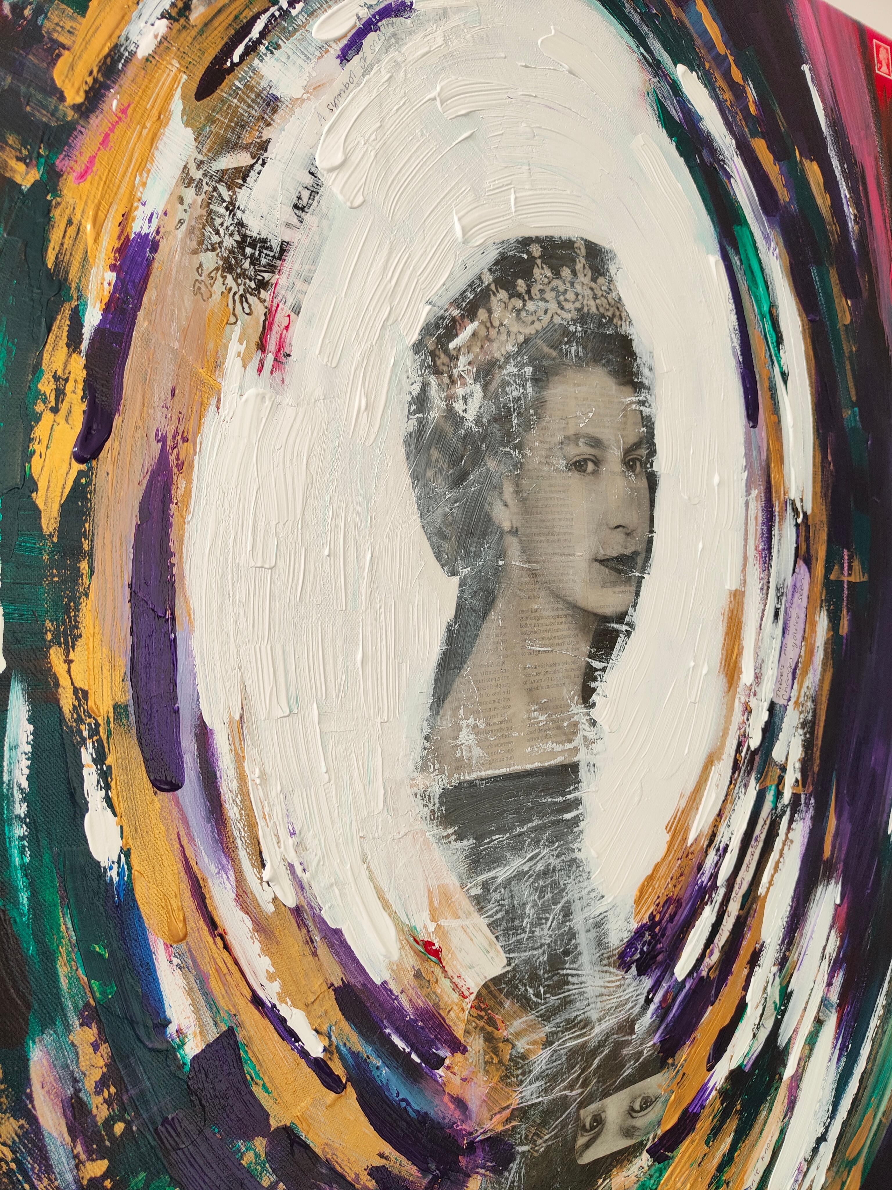 The Queen - Impressionist Painting by  Douglas Findlay