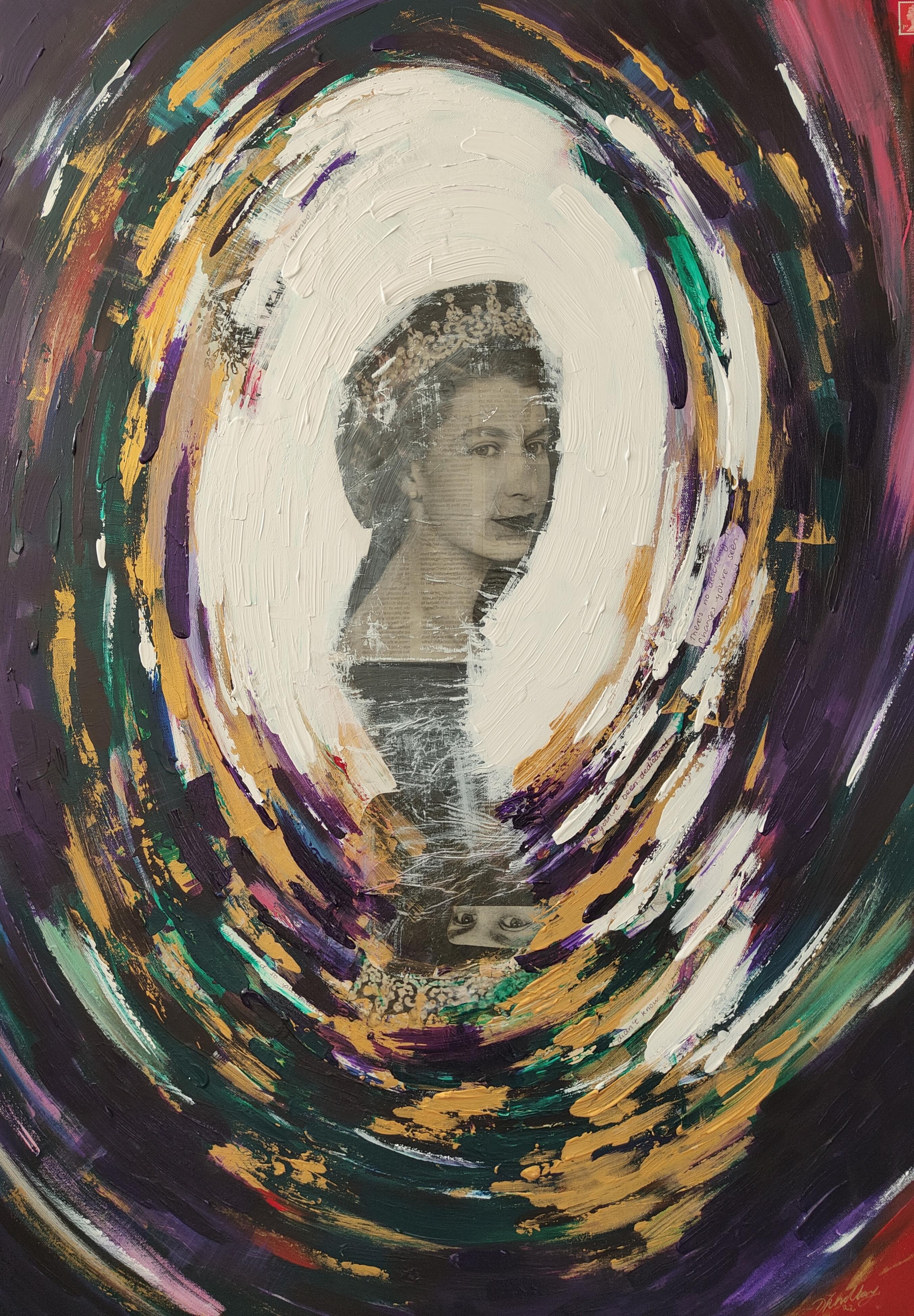  Douglas Findlay Portrait Painting - The Queen