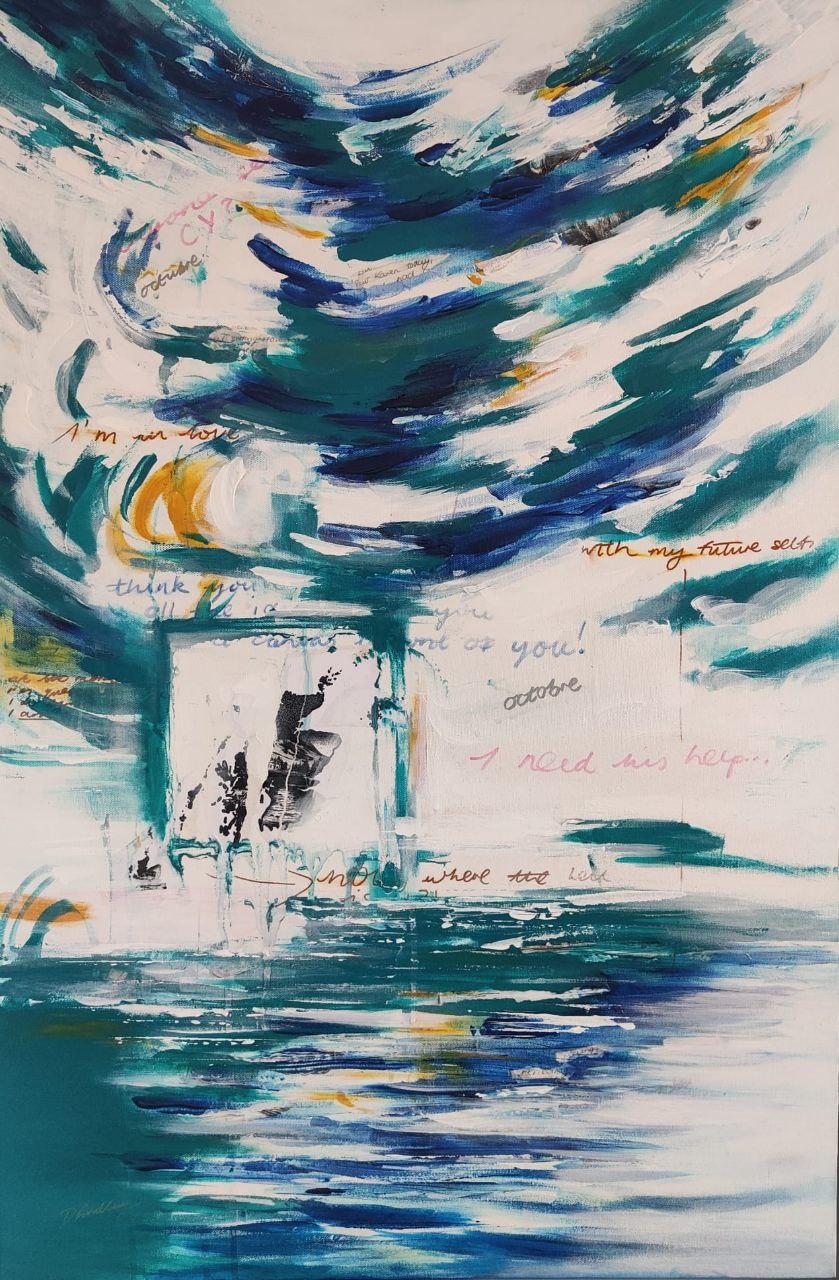 Abstract Painting di Douglas Findlay - Ottobre