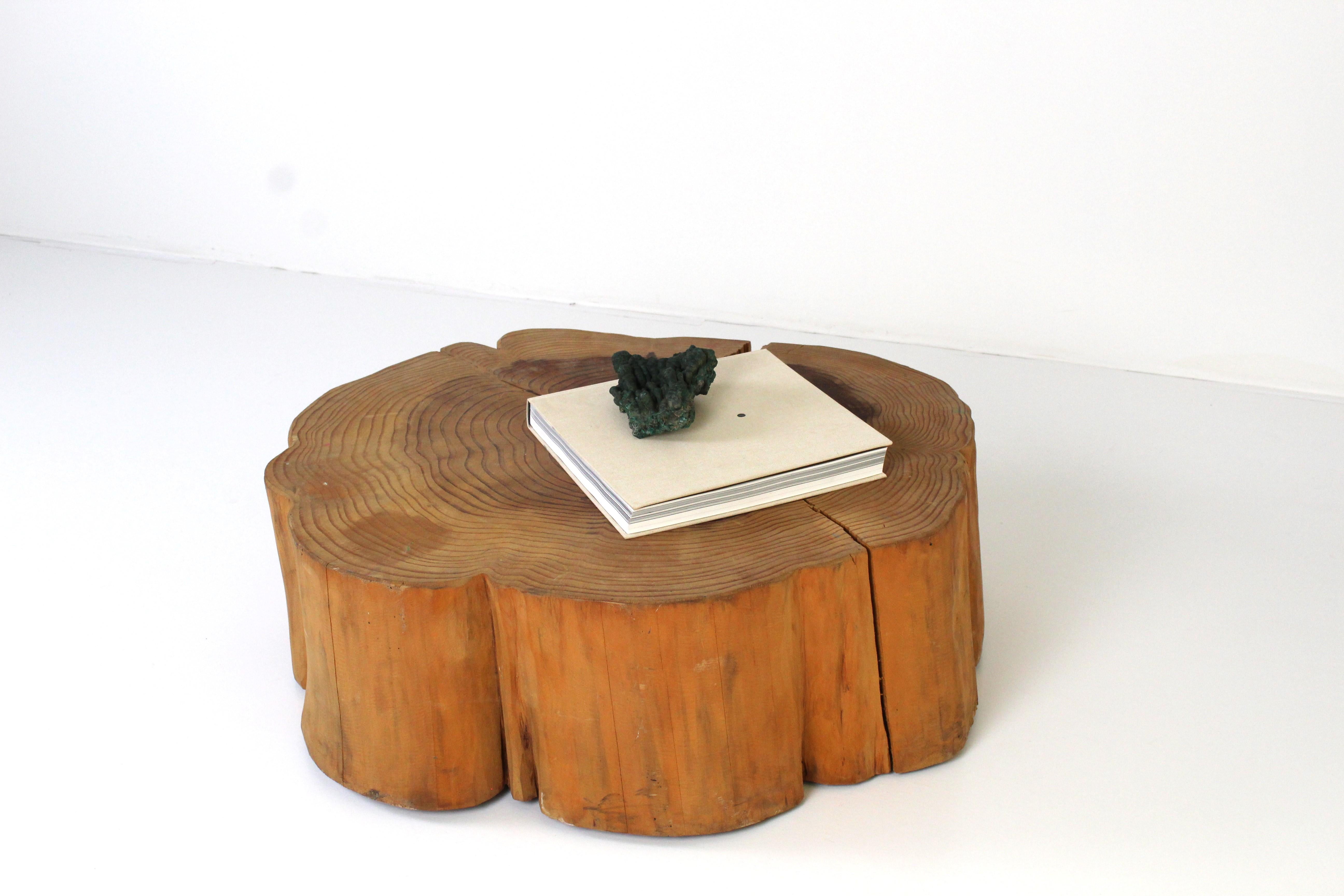French Douglas fir coffee table