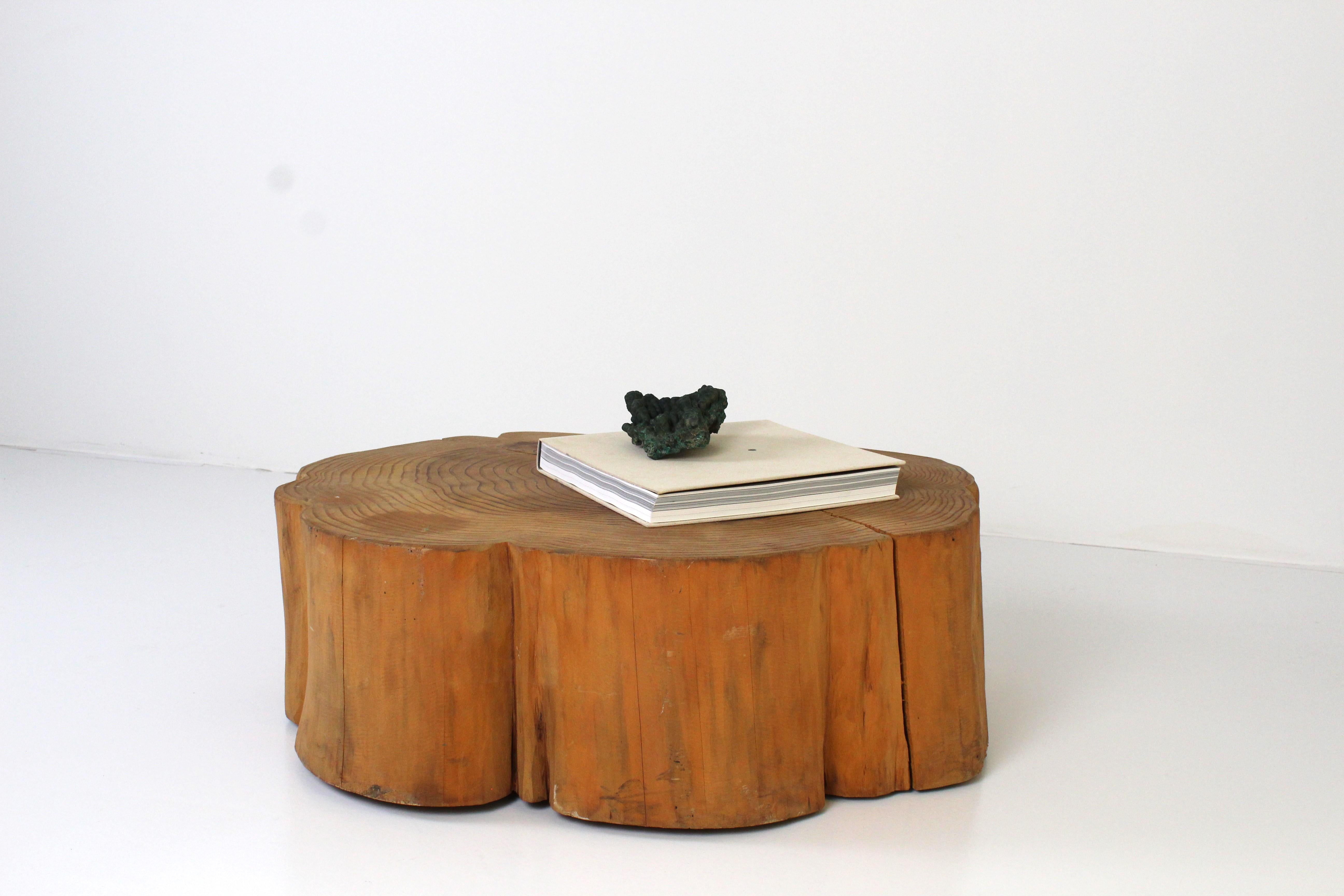 Douglas fir coffee table In Good Condition In Diest, BE