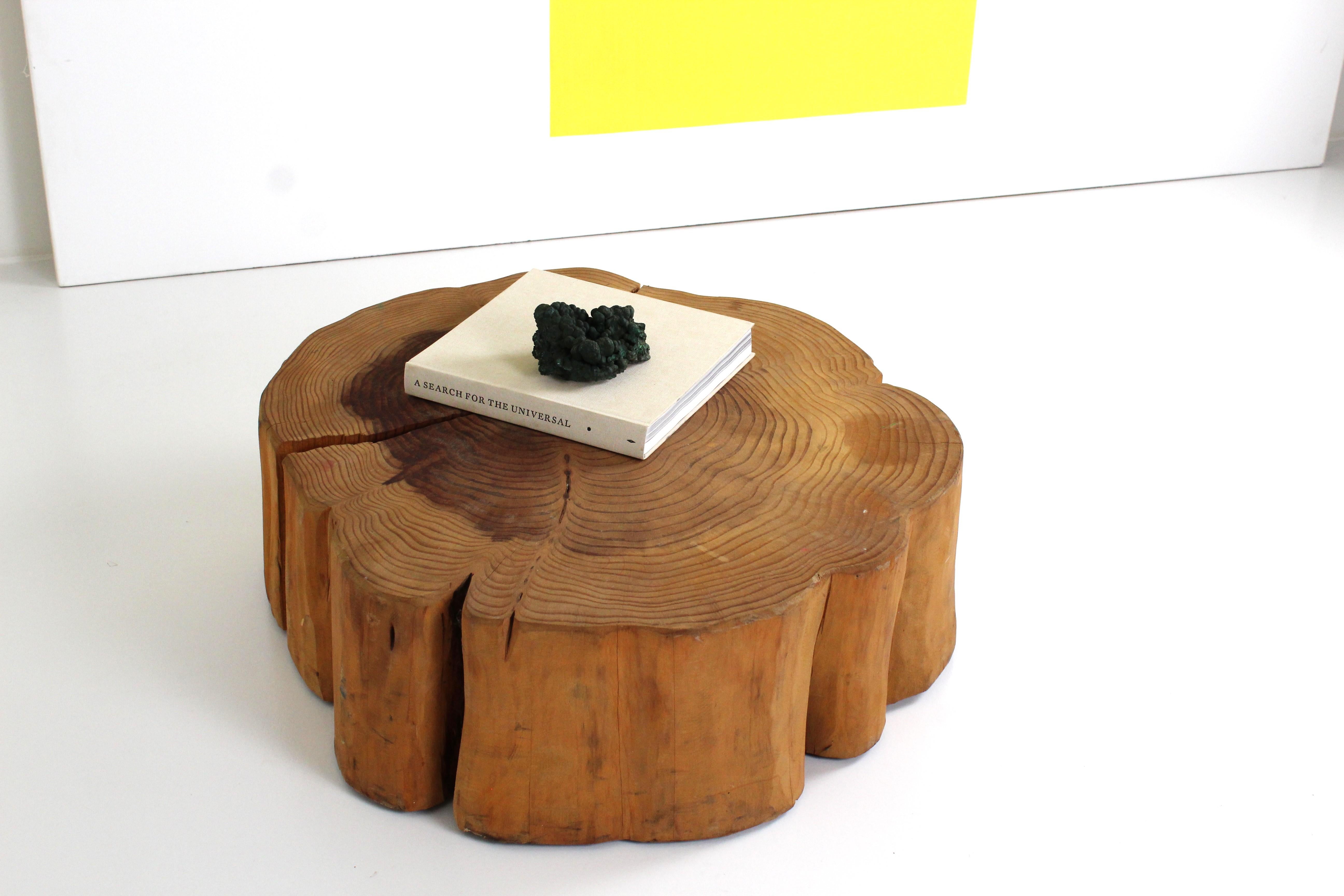 Wood Douglas fir coffee table