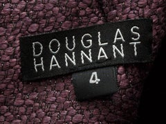 Douglas Hannant Purple Fall/Winter 2013 Metallic Tunic Top