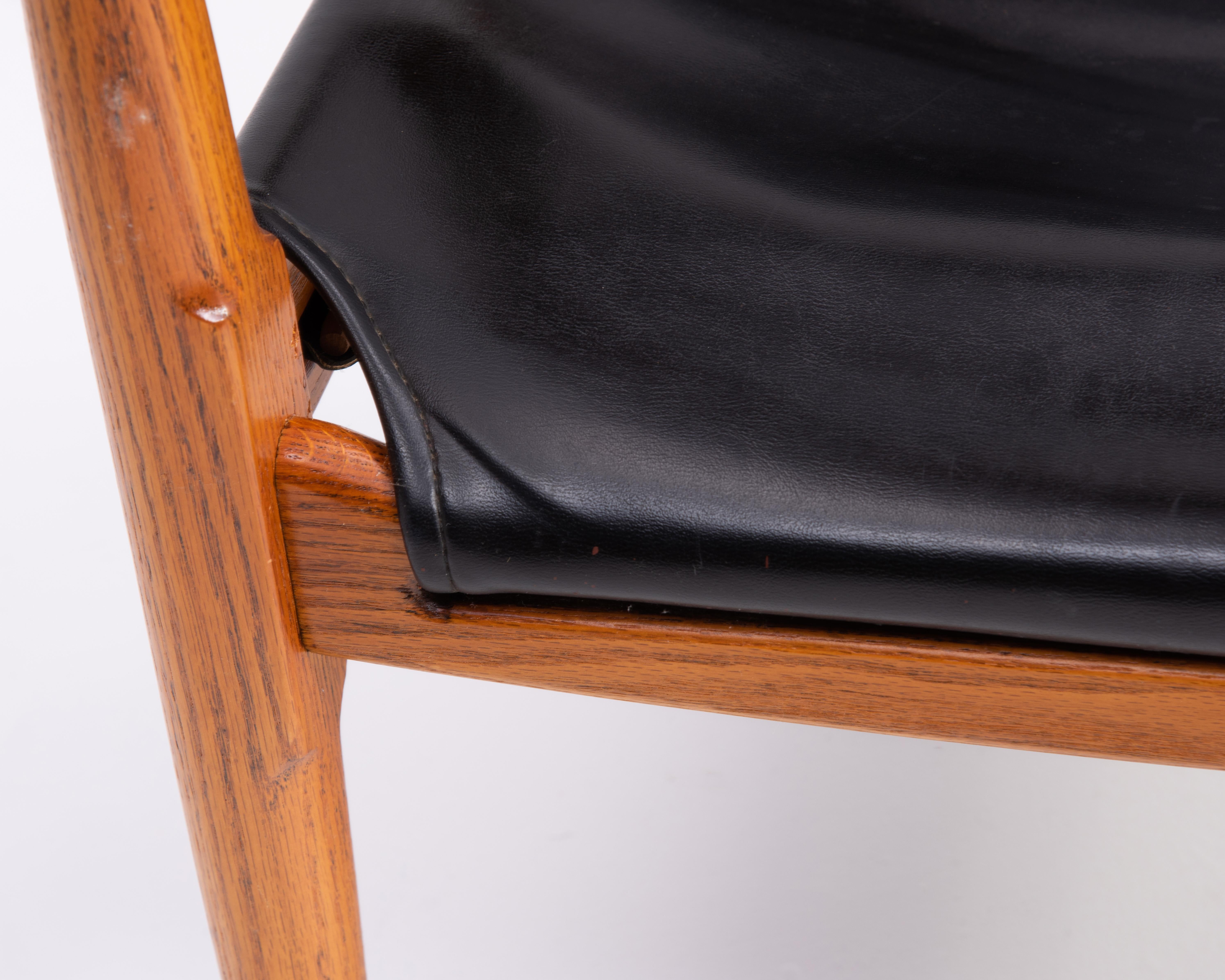 Douglas Heaslett Brown Saltman Safari Sling Chair 1960s For Sale 6