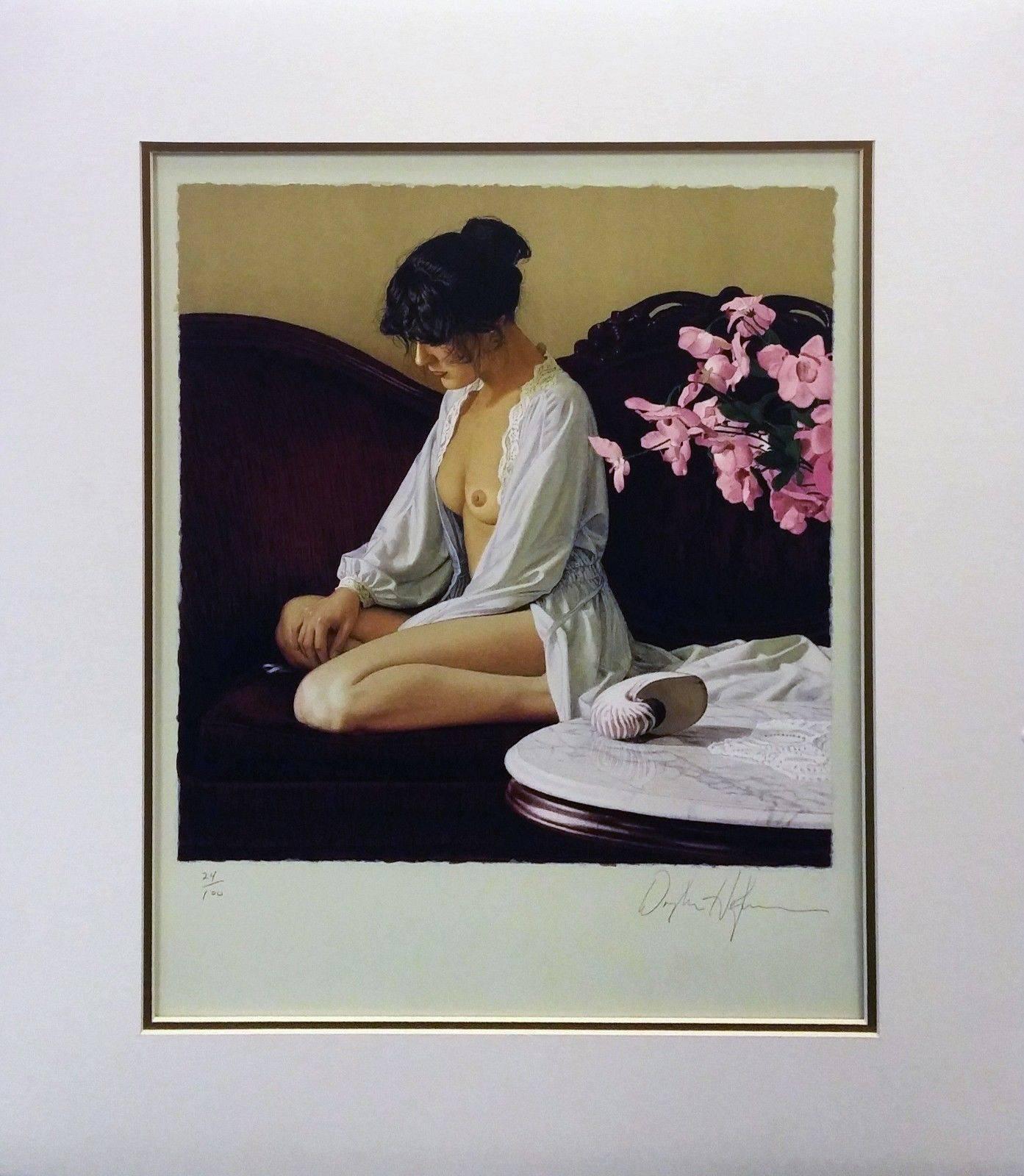 PINK FLOWERS - Print by Douglas Hofmann