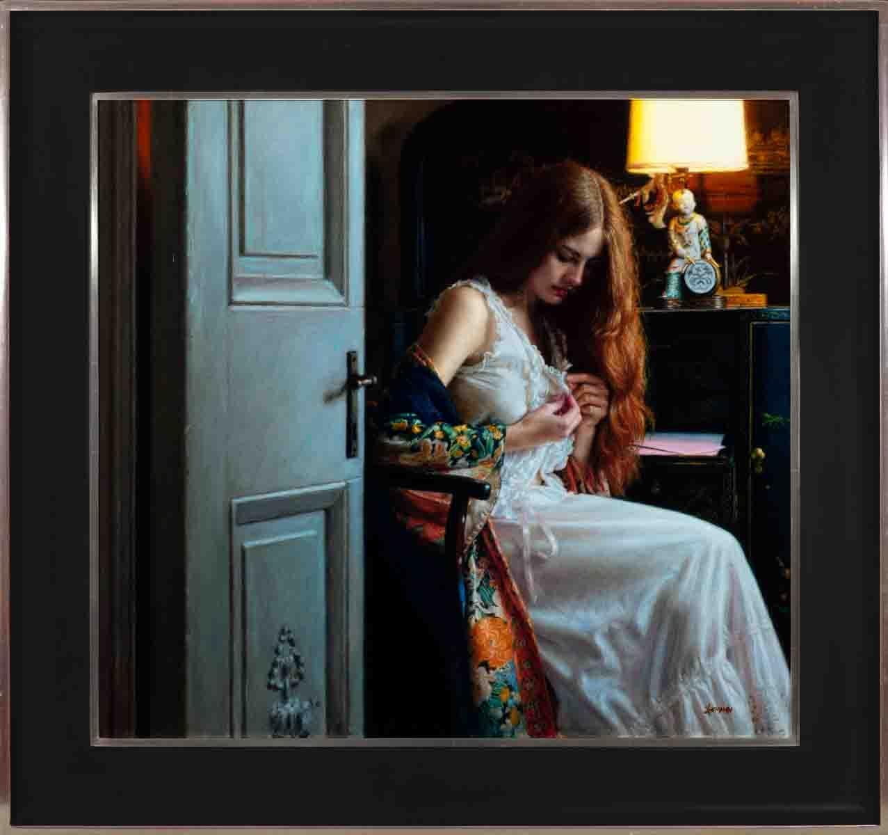 La sera del 2023 - Painting di Douglas Hofmann