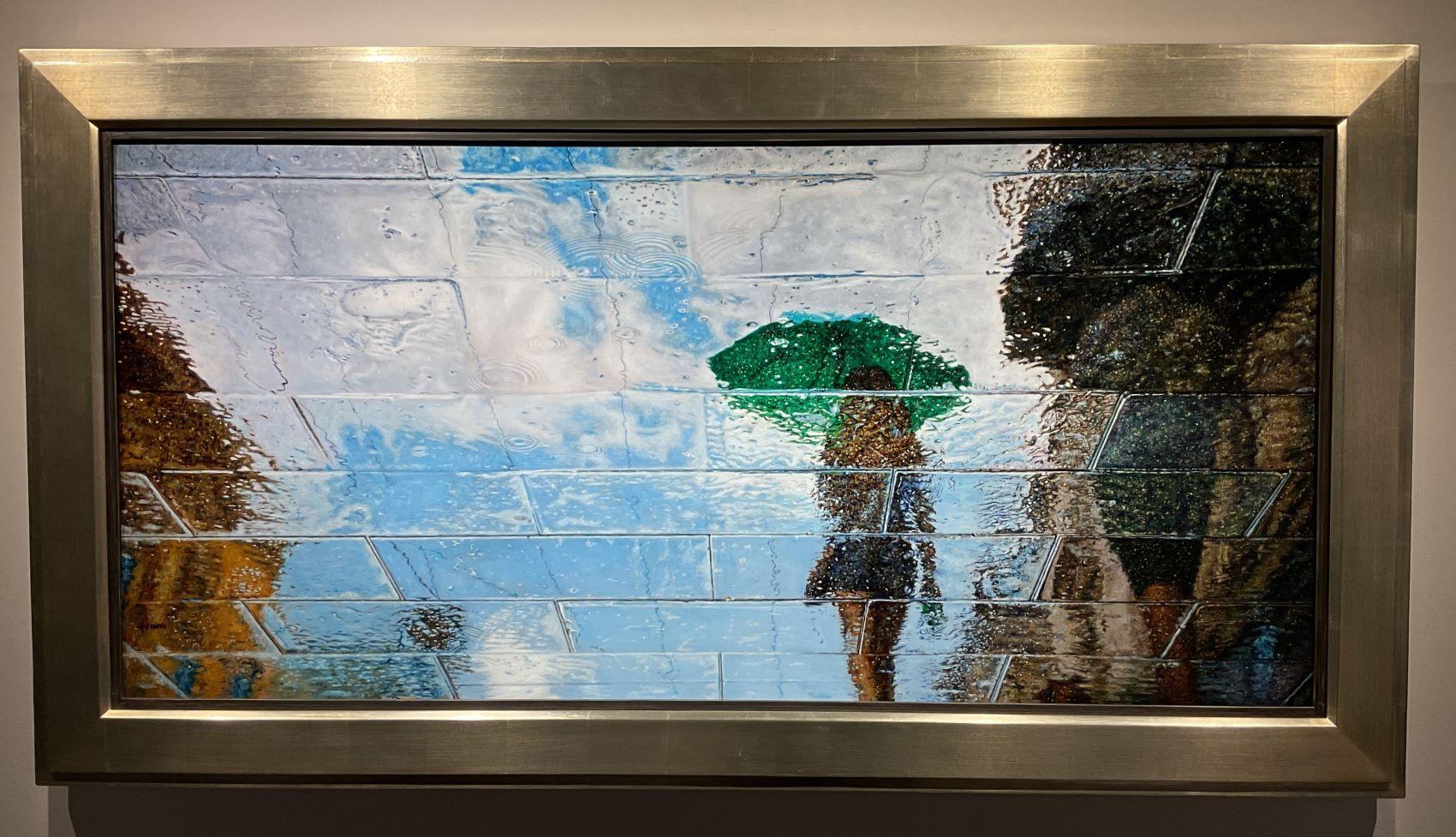 Rainy Day - Painting by Douglas Hofmann