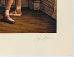Morning Rehearsal Lithograph Print, Hand Signed Edition of 130, 1986