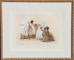 „Rehearsal Suite III“, fotorealistische, signierte Lithografie von Douglas Hofmann