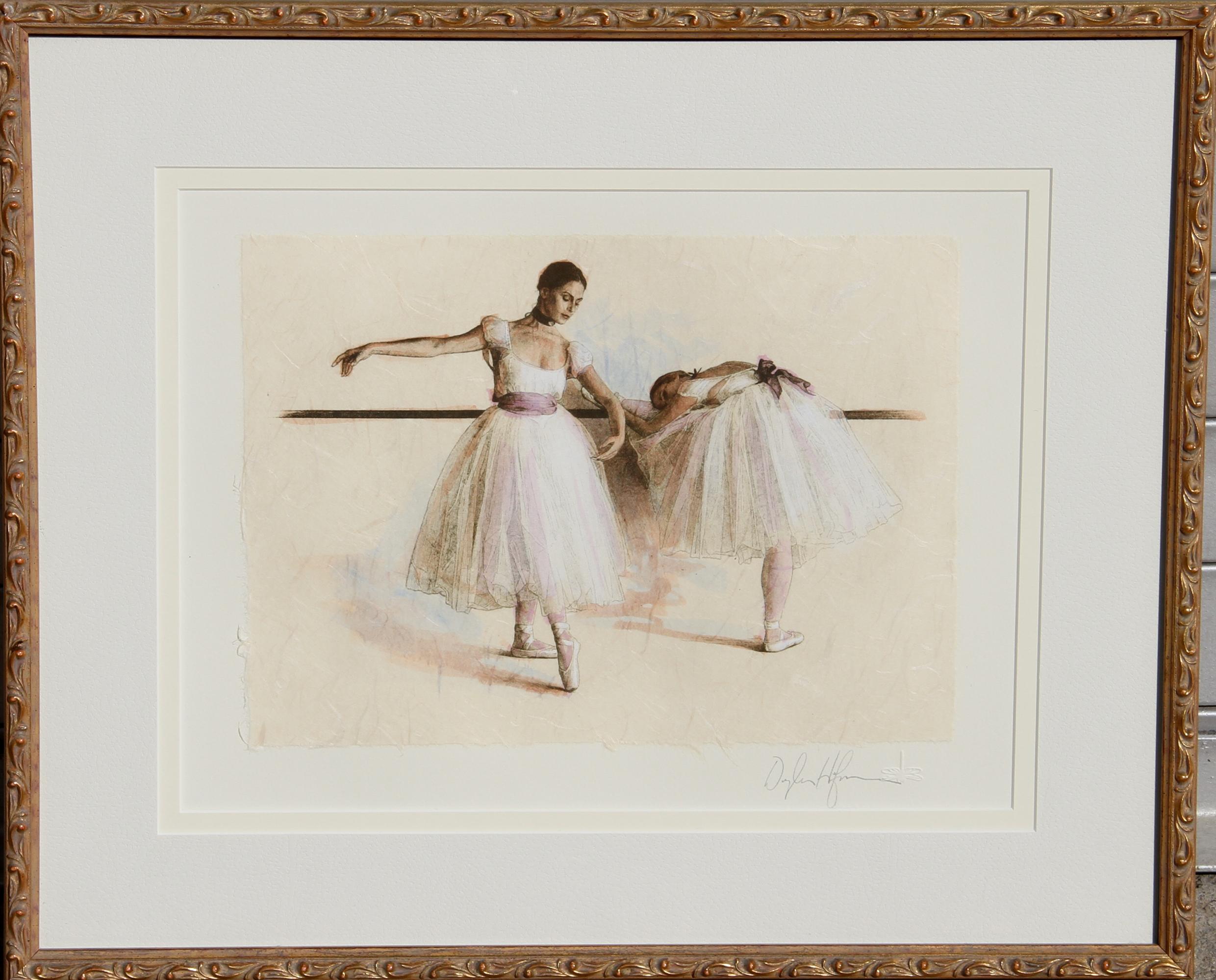 „Rehearsal Suite IV“, signierte fotorealistische Lithografie von Douglas Hofmann
