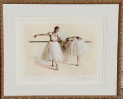 „Rehearsal Suite IV“, signierte fotorealistische Lithografie von Douglas Hofmann