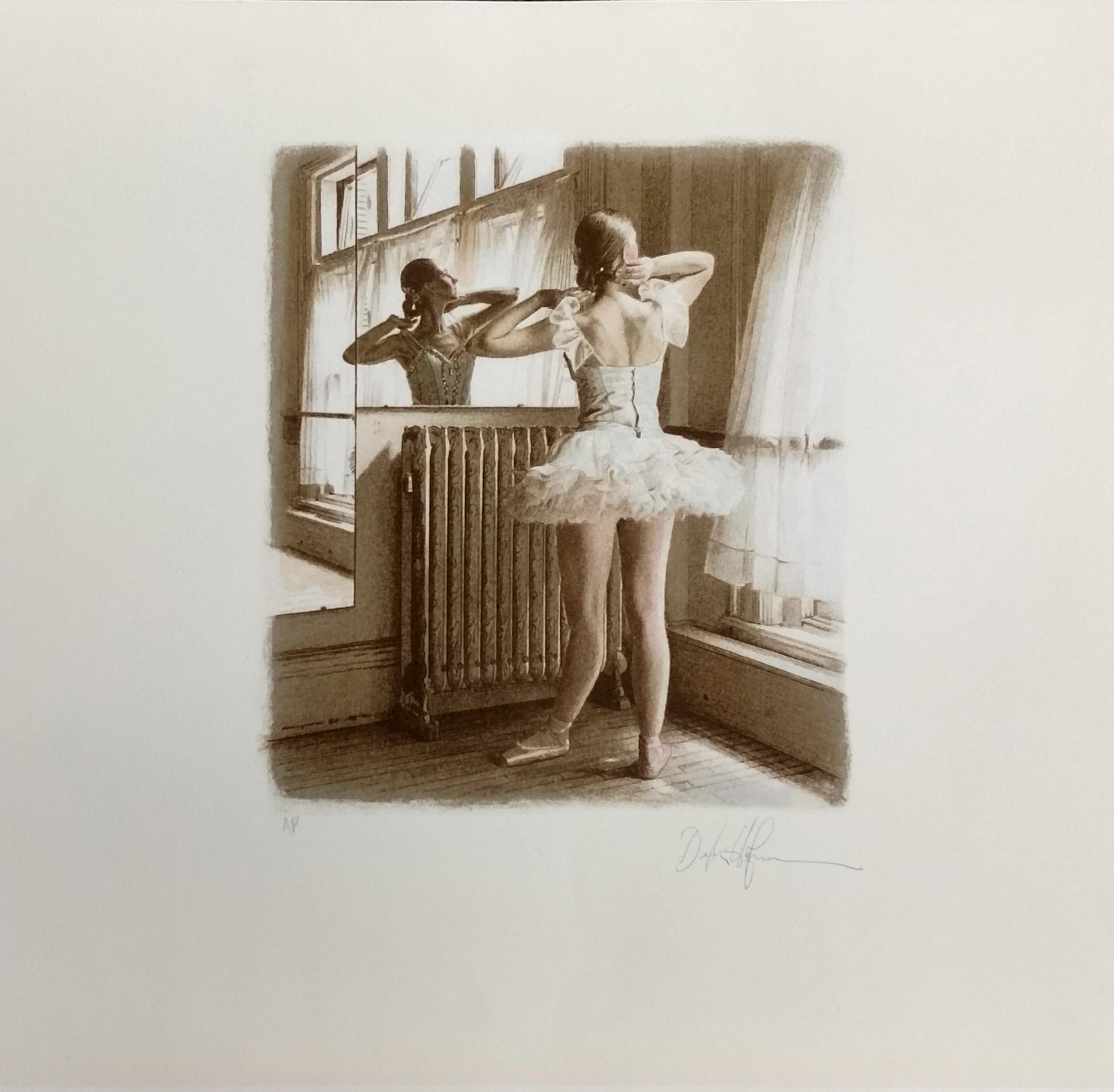 Douglas Hofmann Figurative Print – UNZUSTAND (BALLERINA)