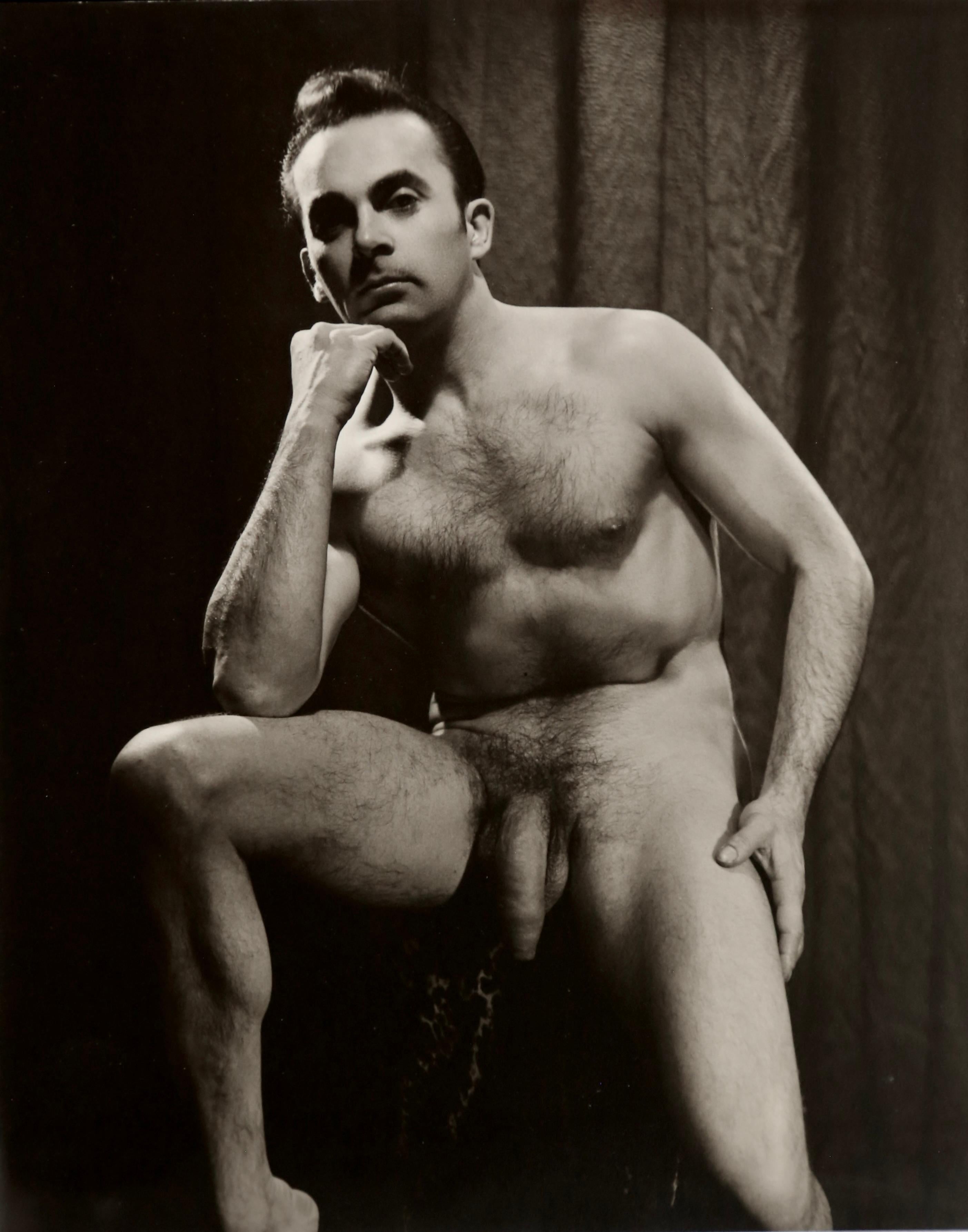 DOUGLAS JULEFF Vintage 1950er Jahre Fotografie von „Fischkuchen“ Modell GEO WEIDER gerahmt