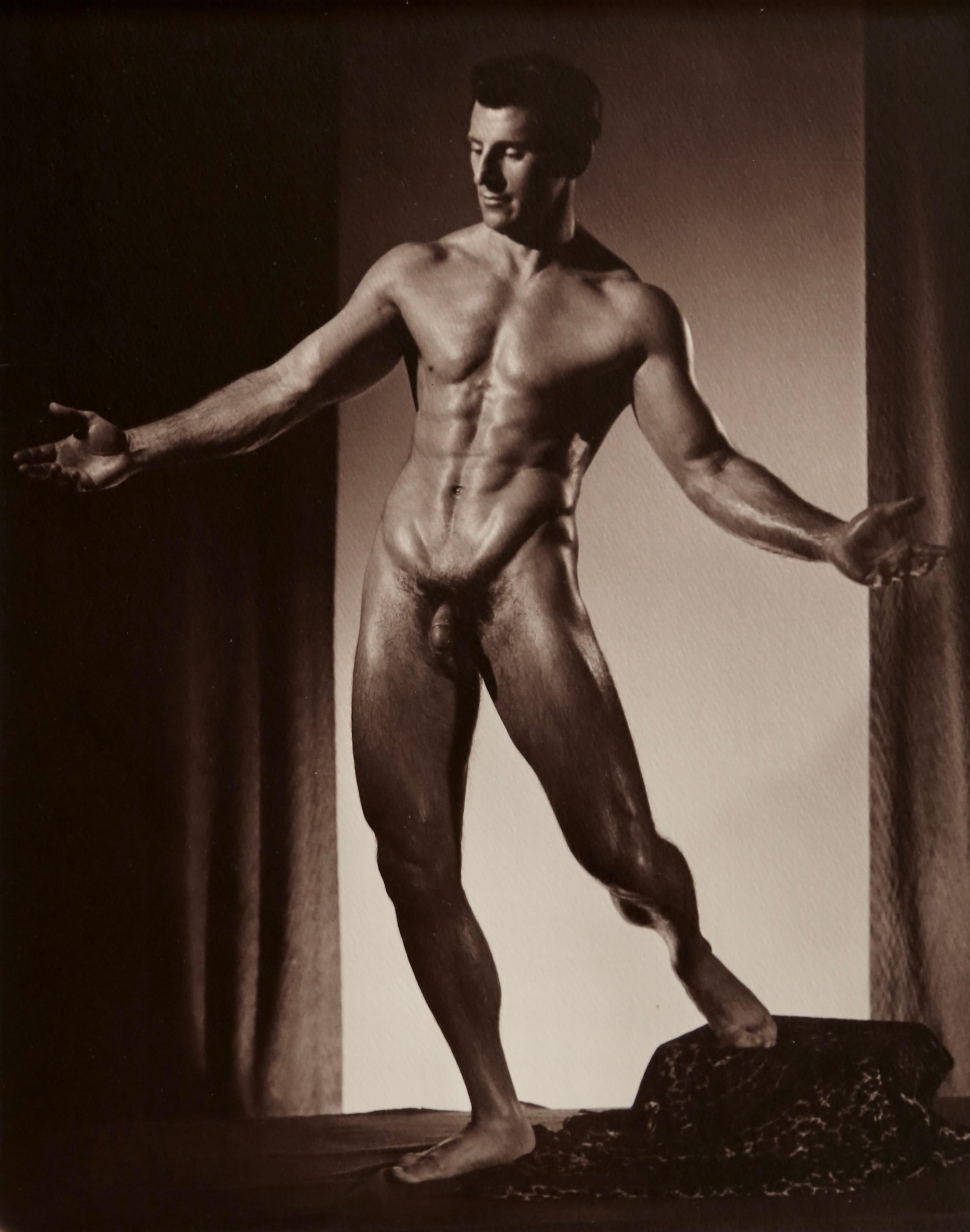 DOUGLAS JULEFF Fotografia vintage degli anni '40 del modello 