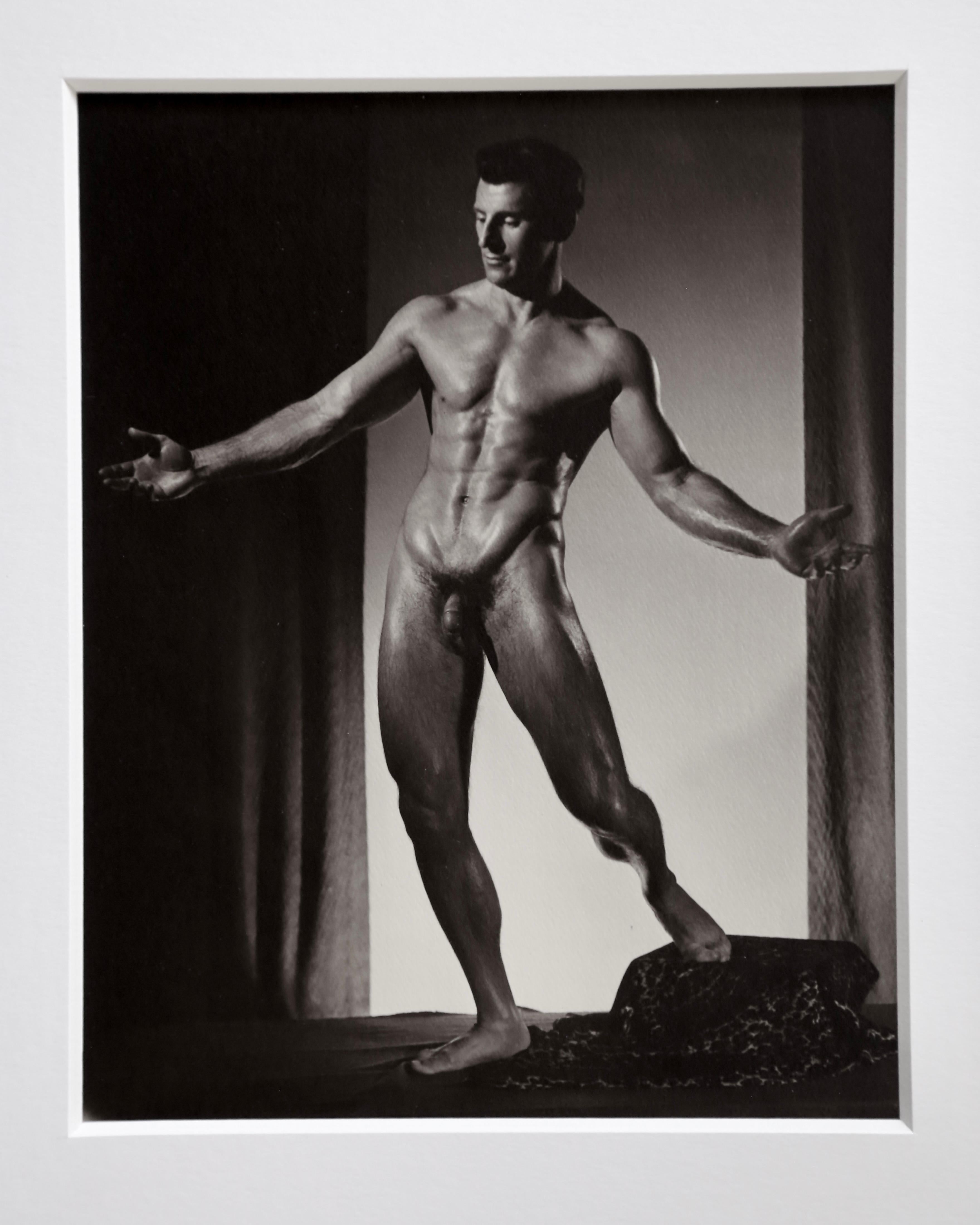 DOUGLAS JULEFF Fotografia vintage degli anni '40 del modello 