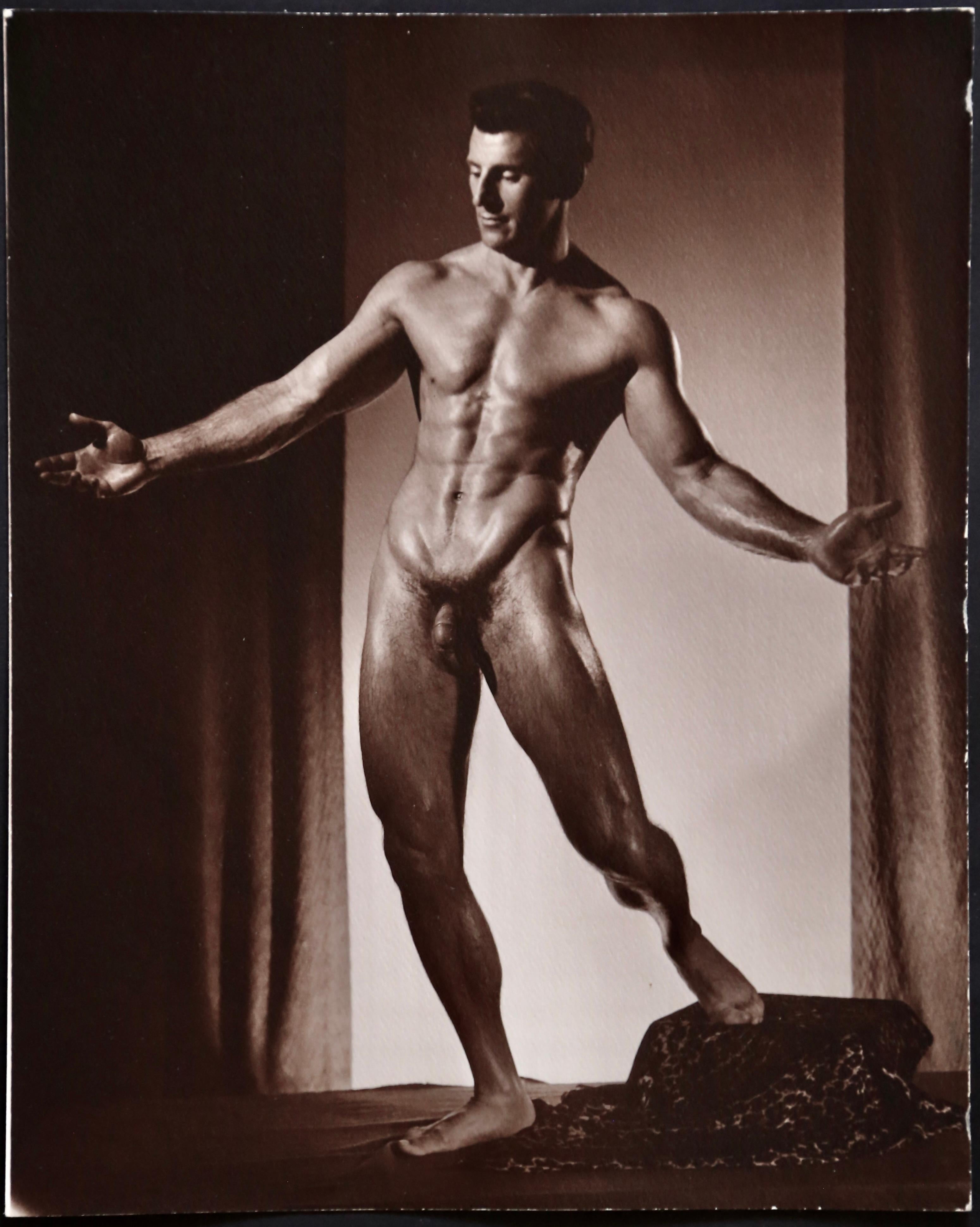 DOUGLAS JULEFF Fotografia vintage degli anni '40 del modello 
