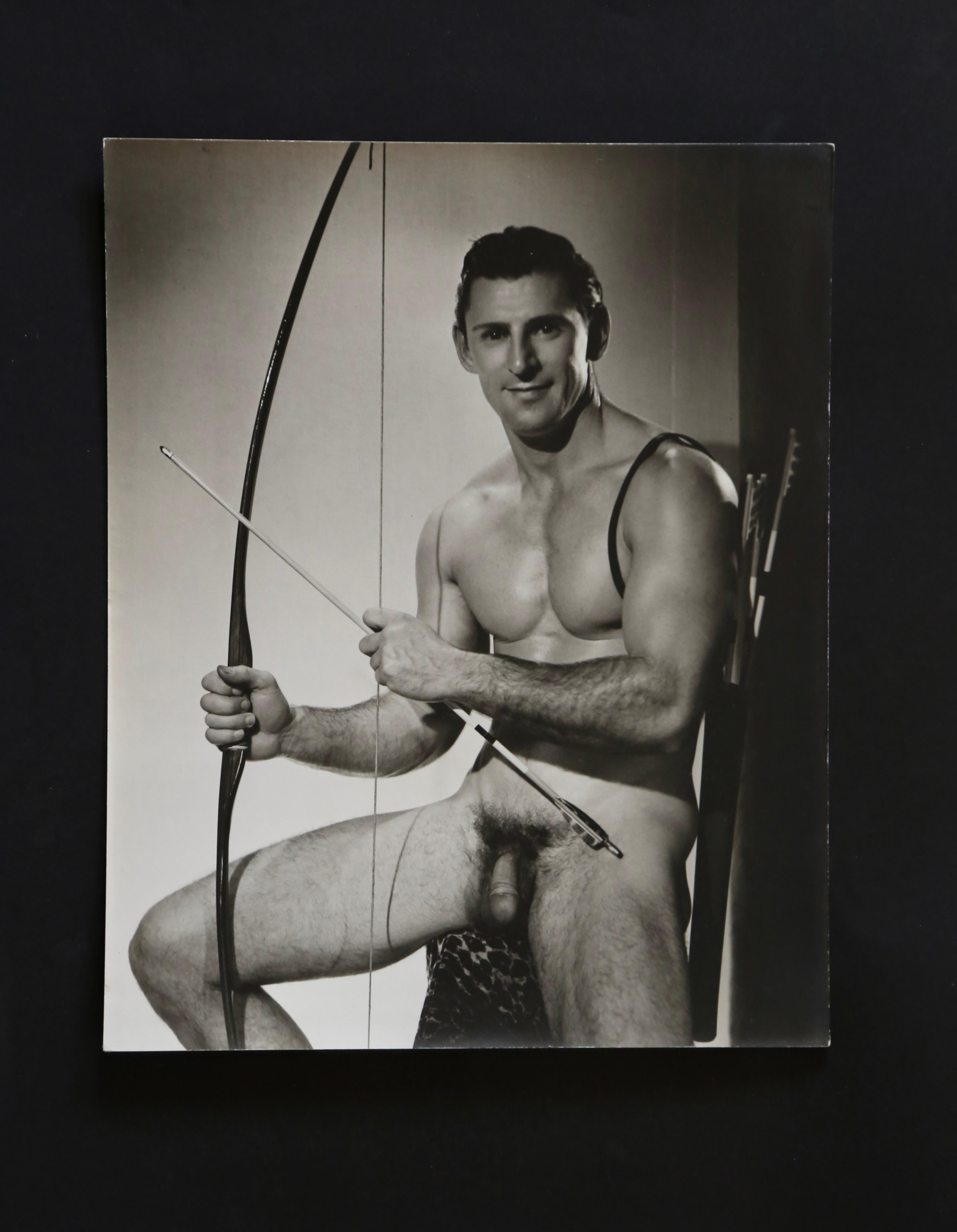 DOUGLAS JULEFF Fotografía vintage de la década de 1940 del modelo 