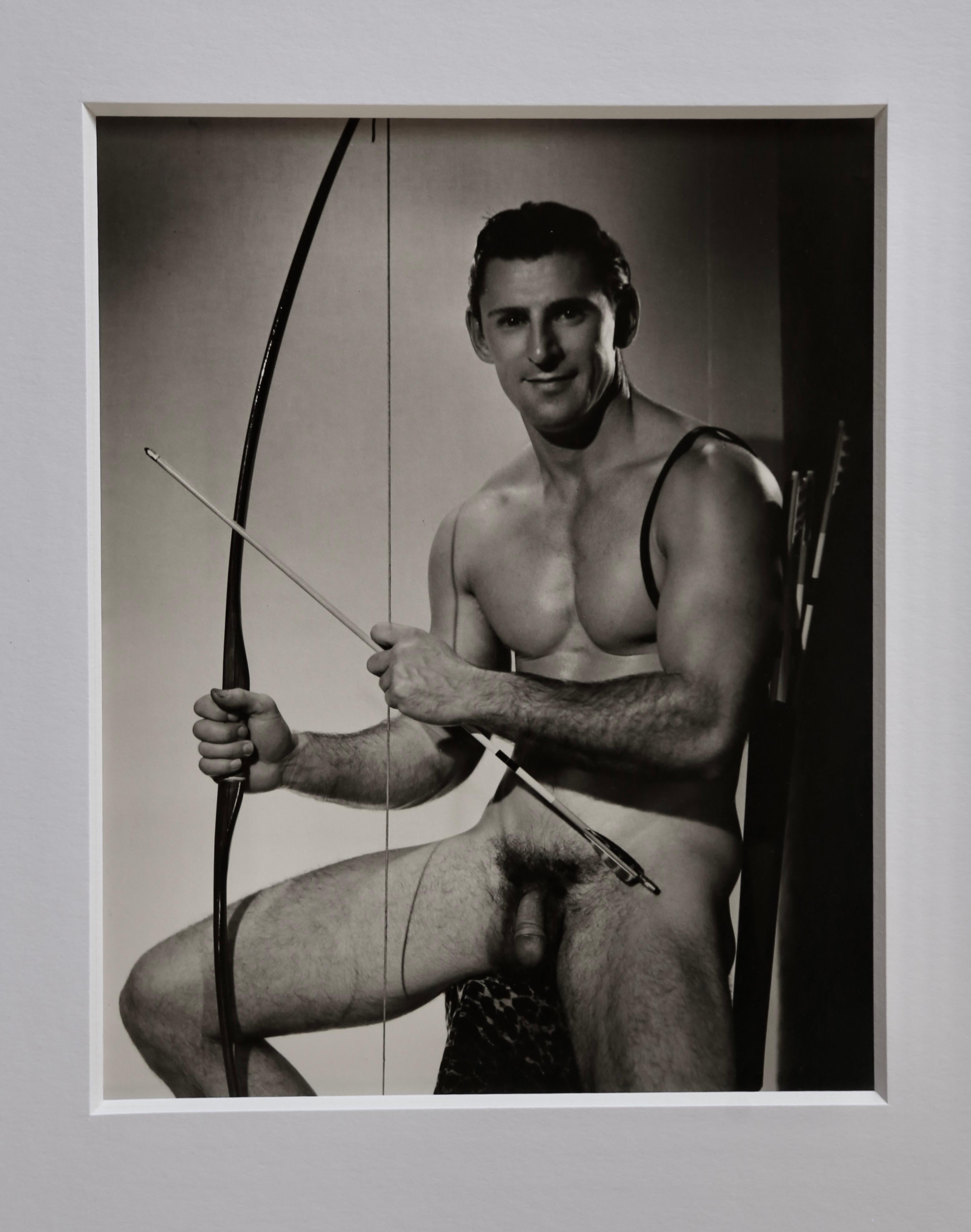DOUGLAS JULEFF Fotografía vintage de la década de 1940 del modelo 