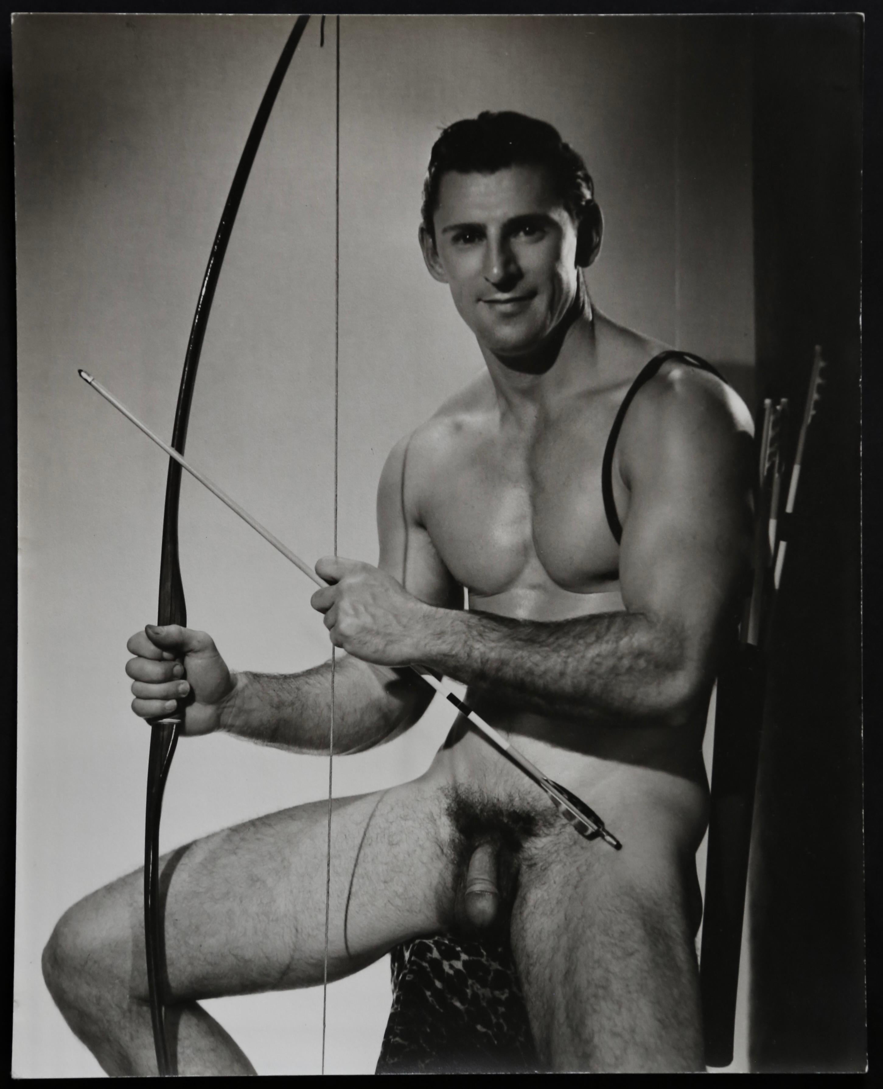 DOUGLAS JULEFF Fotografía vintage de la década de 1940 del modelo 