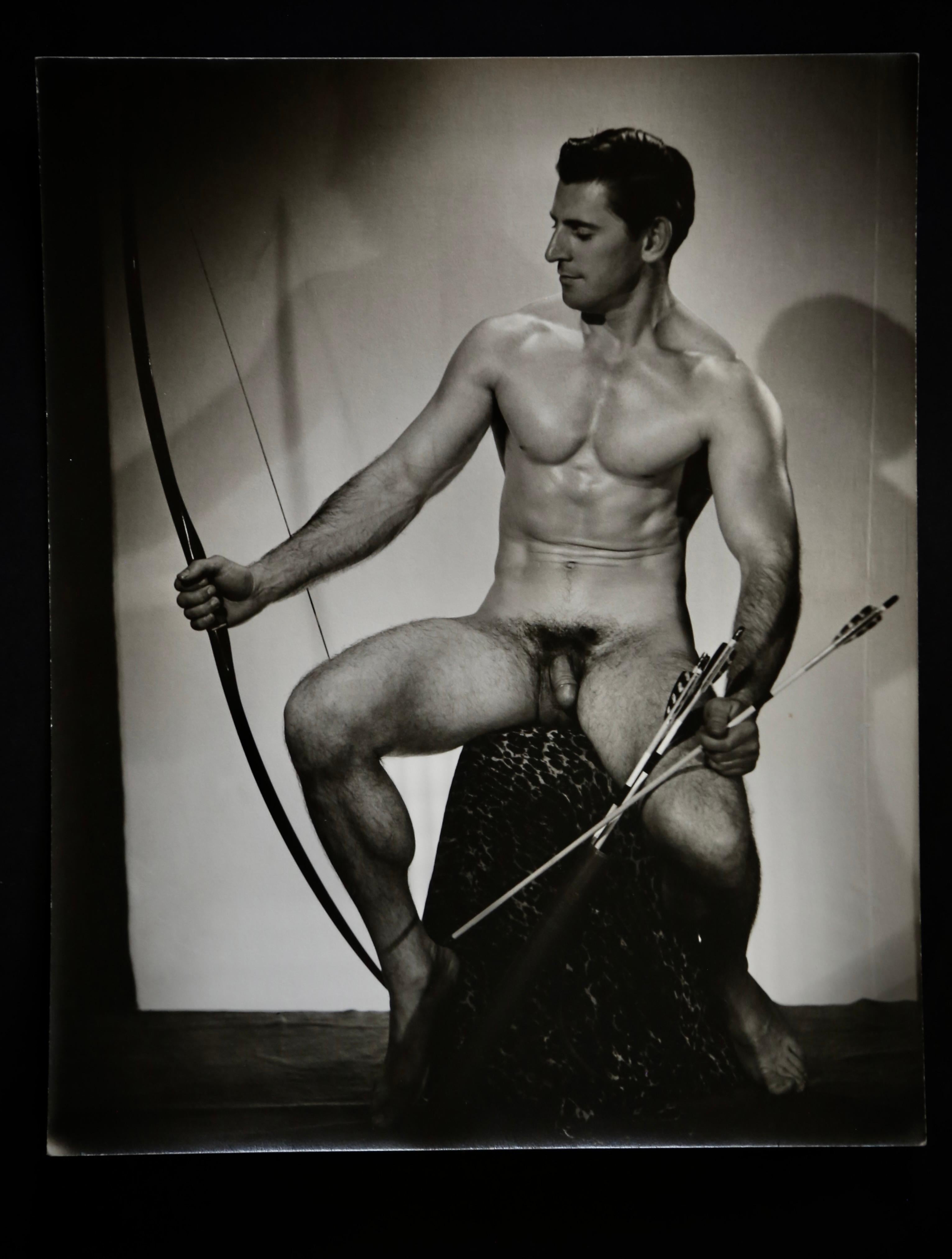 DOUGLAS JULEFF Vintage 1940er Jahre Fotografie des „Fischkuchen“-Modells wie DUBEL #4, gerahmt (Nachkriegszeit), Photograph, von Douglas Juleff - Doug of Detroit