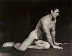 DOUGLAS JULEFF Vintage 1940s Photograph of "Beefcake" model MIKE DUBEL #7