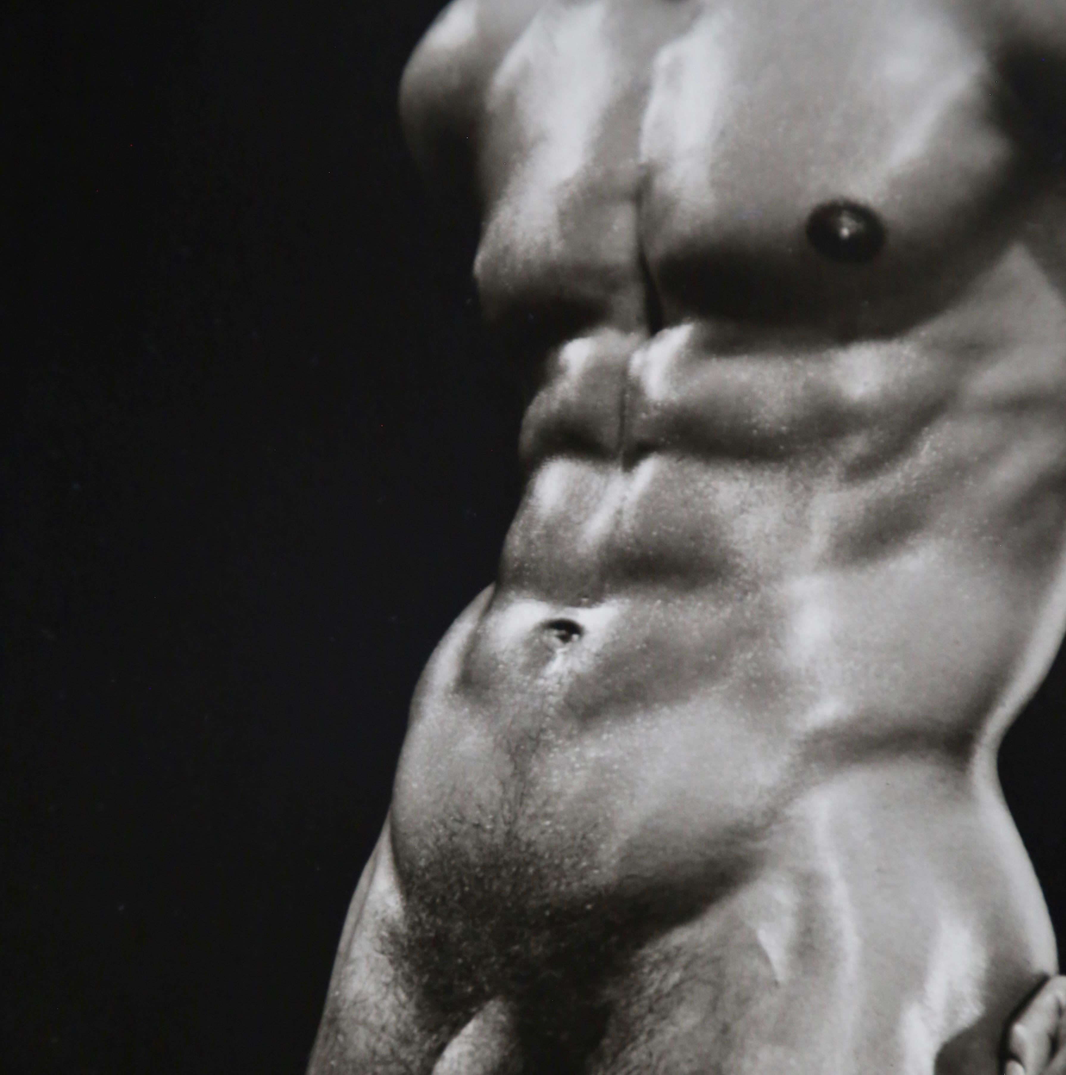 DOUGLAS JULEFF Vintage 1950er Jahre Fotografie des Olympischen Goldmedaillengewinners STAN STANCZYK (Schwarz), Nude Photograph, von Douglas Juleff - Doug of Detroit
