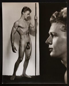 DOUGLAS JULEFF Vintage 1950s Photograph "Beefcake" model LARRY KLEIN #1