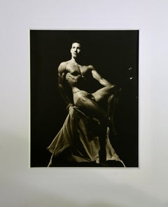 DOUGLAS JULEFF Vintage 1950s Photograph of "Beefcake" model Dick Lee