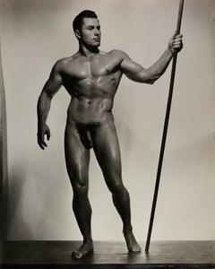 DOUGLAS JULEFF Vintage 1950s Photograph of "Beefcake" model GENE STAGGS #1