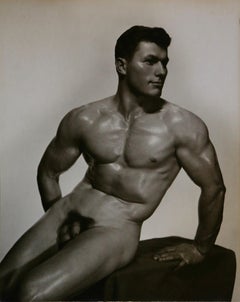 DOUGLAS JULEFF Vintage 1950s Photograph of "Beefcake" model GENE STAGGS #2