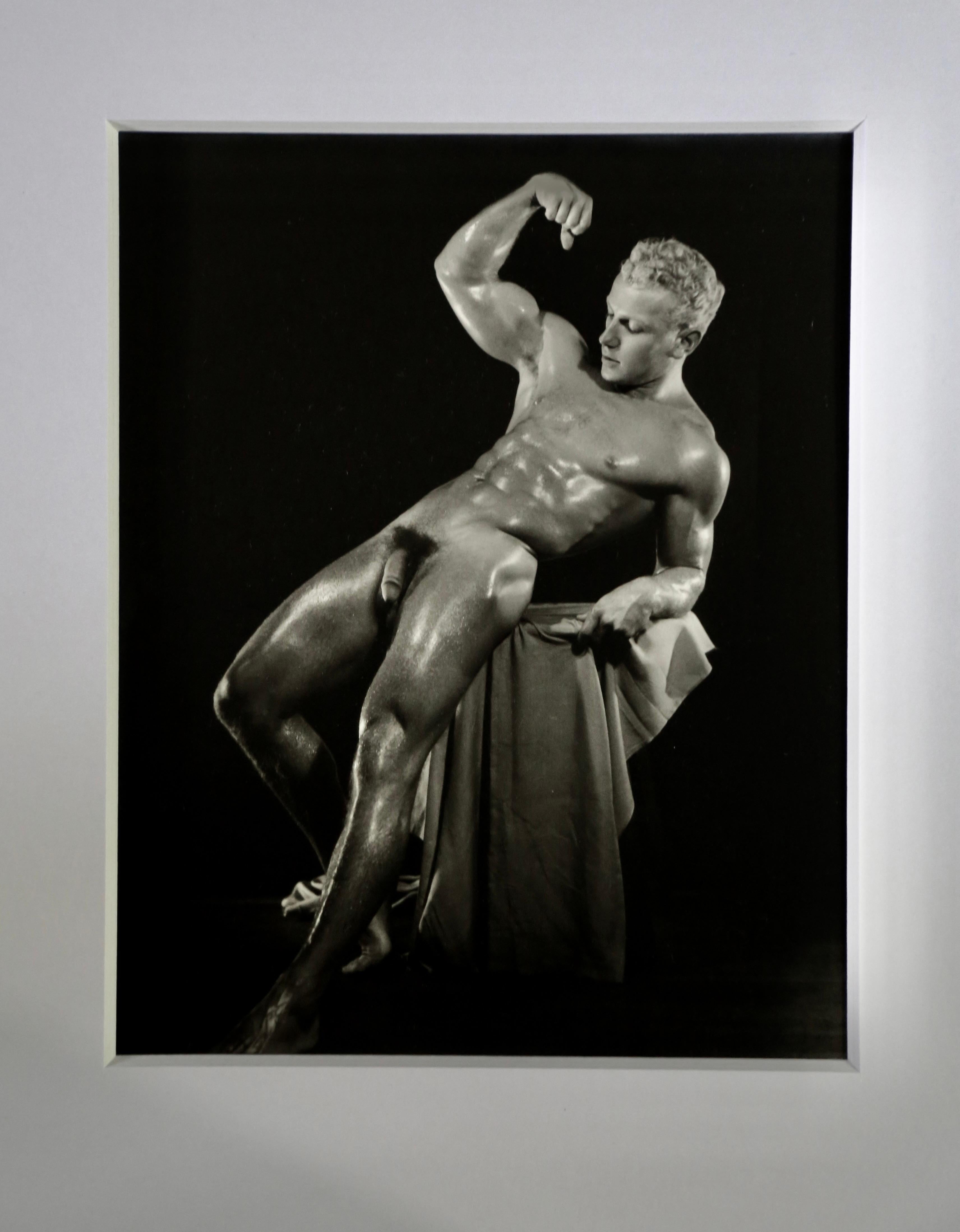 DOUGLAS JULEFF Fotografia d'epoca degli anni '50 del modello 