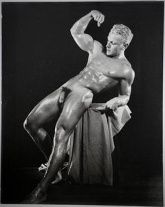 DOUGLAS JULEFF Vintage 1950s Photograph of "Beefcake" model Harry Smith