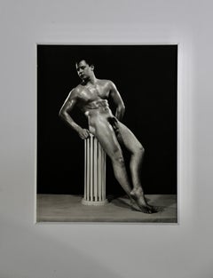 DOUGLAS JULEFF Vintage 1950er Jahre Fotografie des Modells „Fischkuchen“ unidentifiziert #3