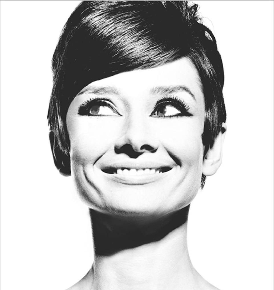 Douglas Kirkland Portrait Photograph - Audrey Hepburn, 1965