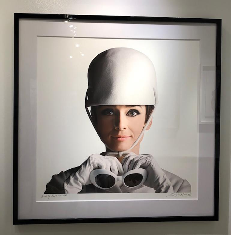 Audrey Hepburn, Courreges 1965 - Photograph by Douglas Kirkland