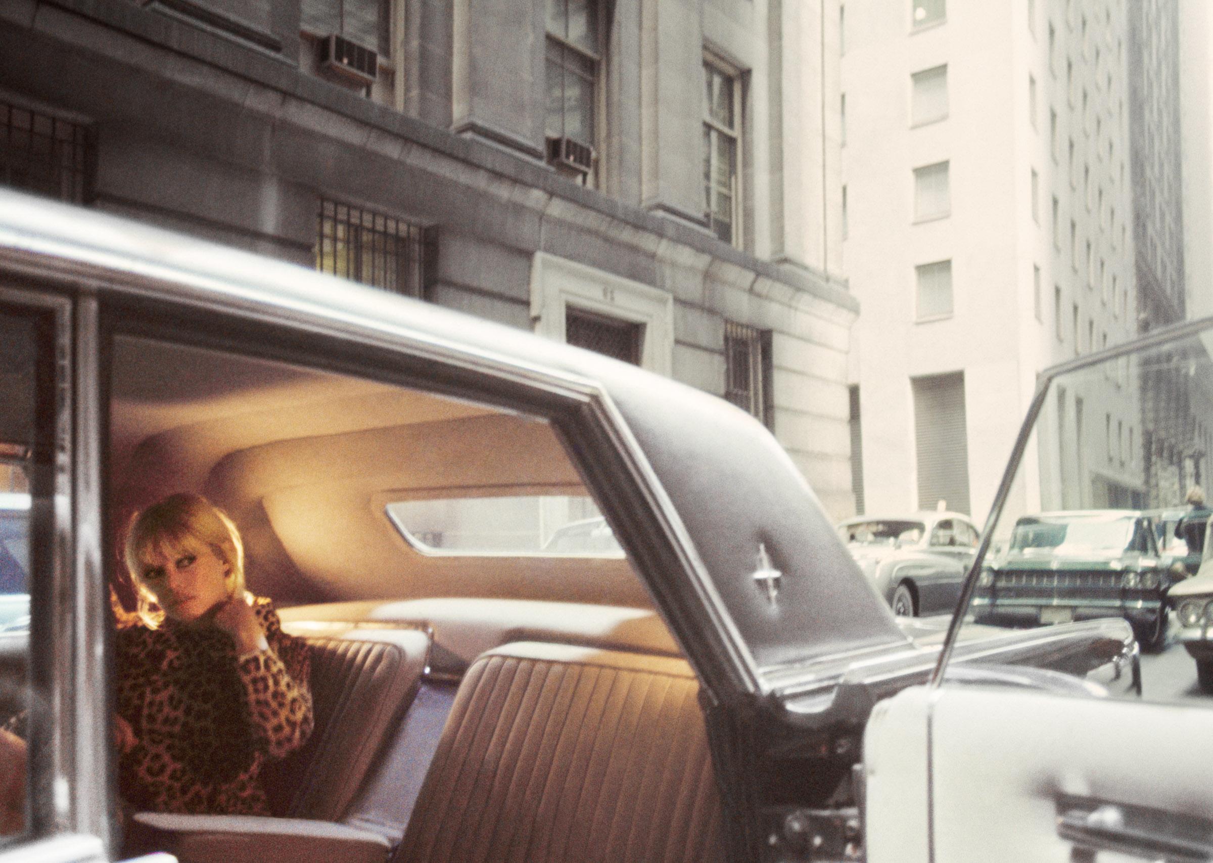 Douglas Kirkland - Brigitte Bardot In Car, 1965 For Sale at 1stDibs